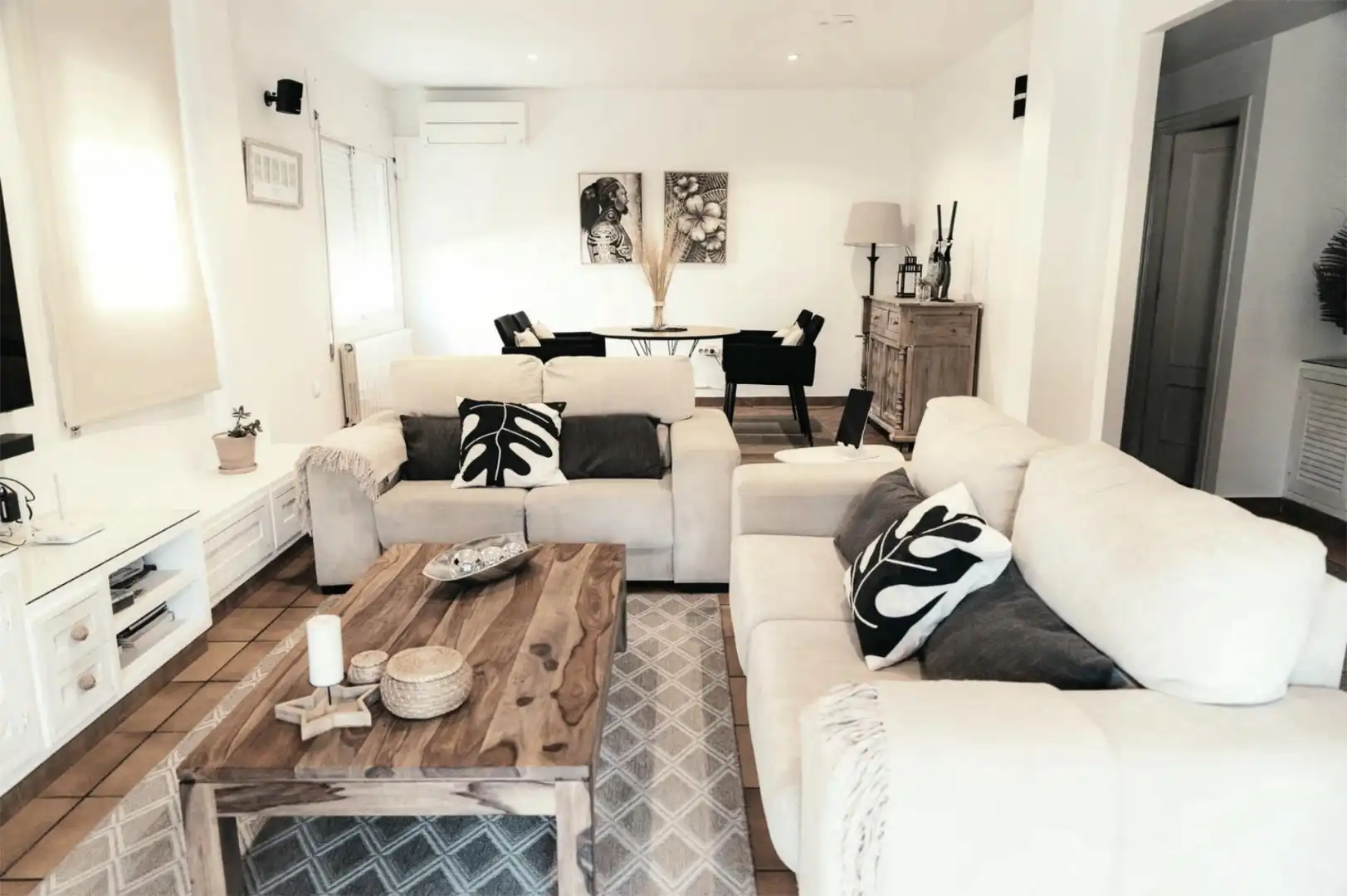 Houses for sale in Calle Reina Sofia, 10, El Esparragal Living room of Houses for sale in Murcia with Air Conditioner, Heating and Private garden