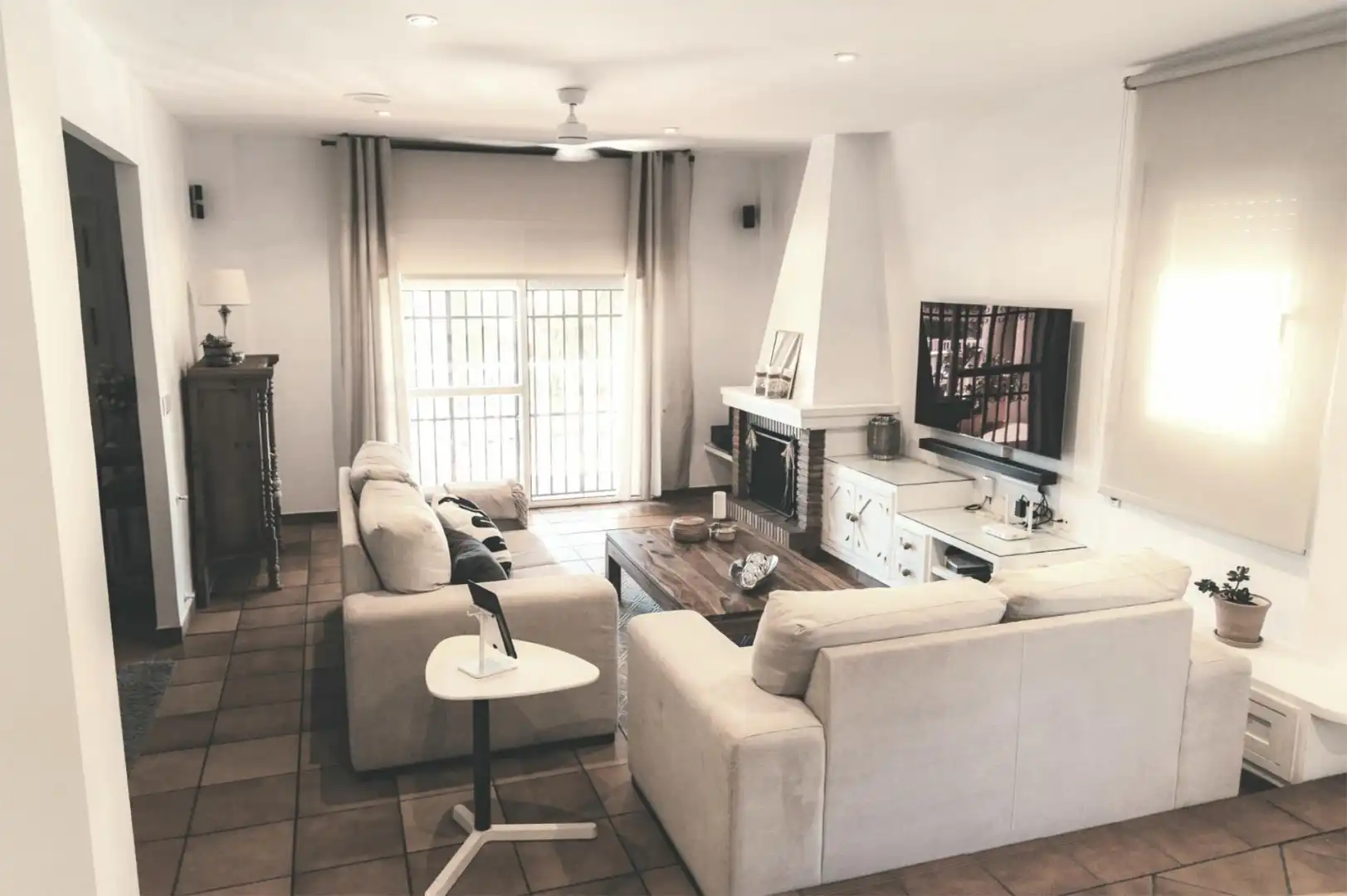Houses for sale in Calle Reina Sofia, 10, El Esparragal Living room of Houses for sale in Murcia with Air Conditioner, Heating and Private garden