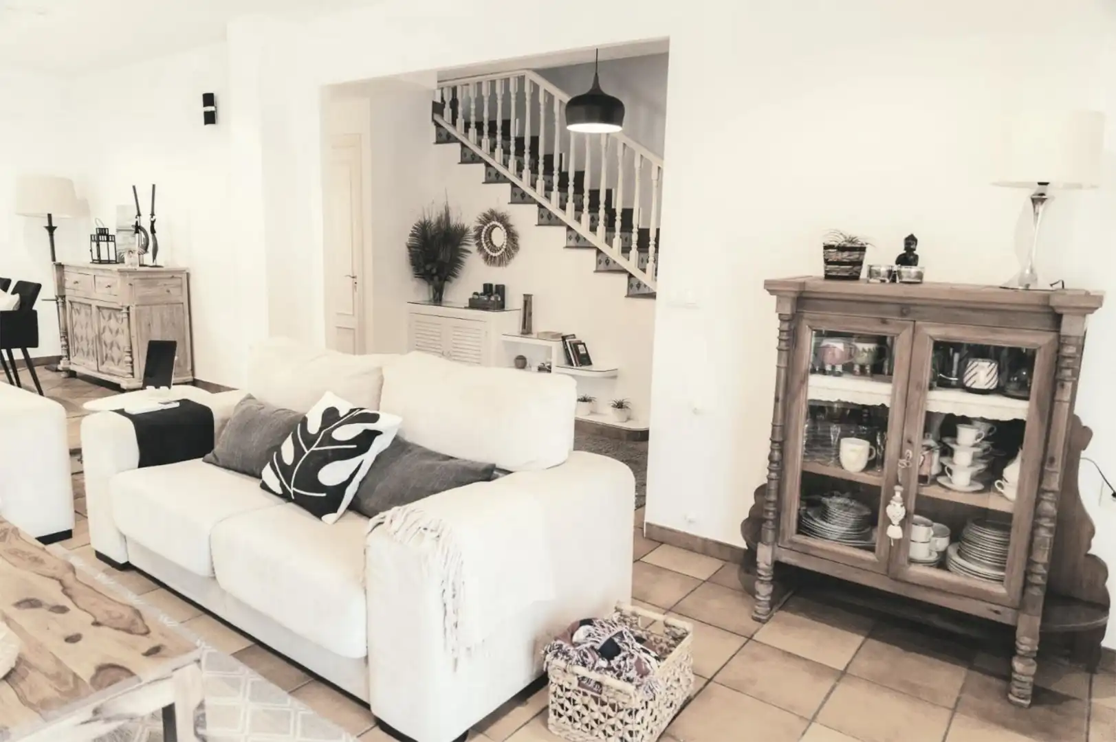 Houses for sale in Calle Reina Sofia, 10, El Esparragal Living room of Houses for sale in Murcia with Air Conditioner, Heating and Private garden