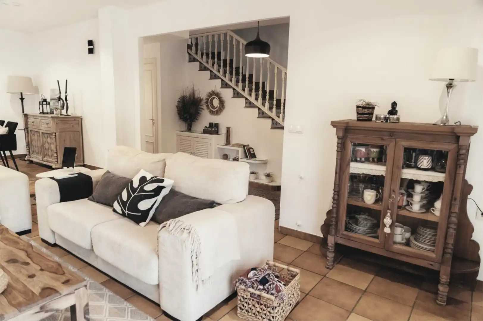 Houses for sale in Calle Reina Sofia, 10, El Esparragal Living room of Houses for sale in Murcia with Air Conditioner, Heating and Private garden