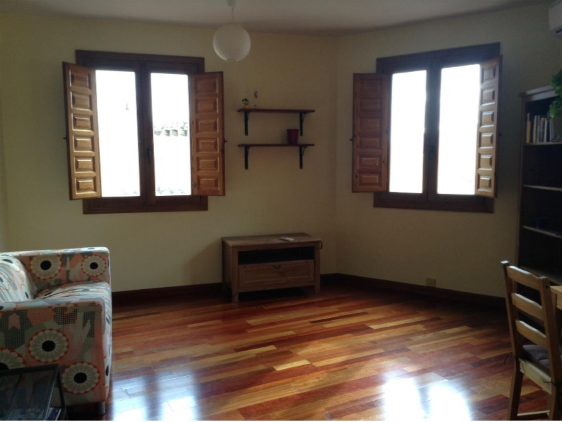Living room of Flat to rent in  Toledo Capital  with Air Conditioner, Parquet flooring and Furnished