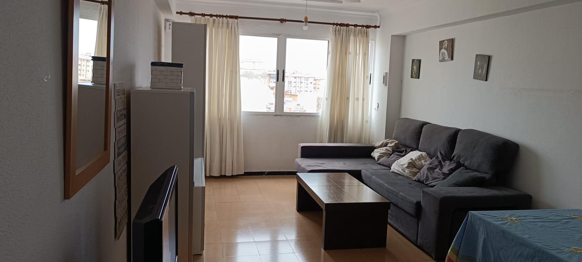Living room of Flat for sale in Las Palmas de Gran Canaria  with Furnished, Washing machine and Microwave