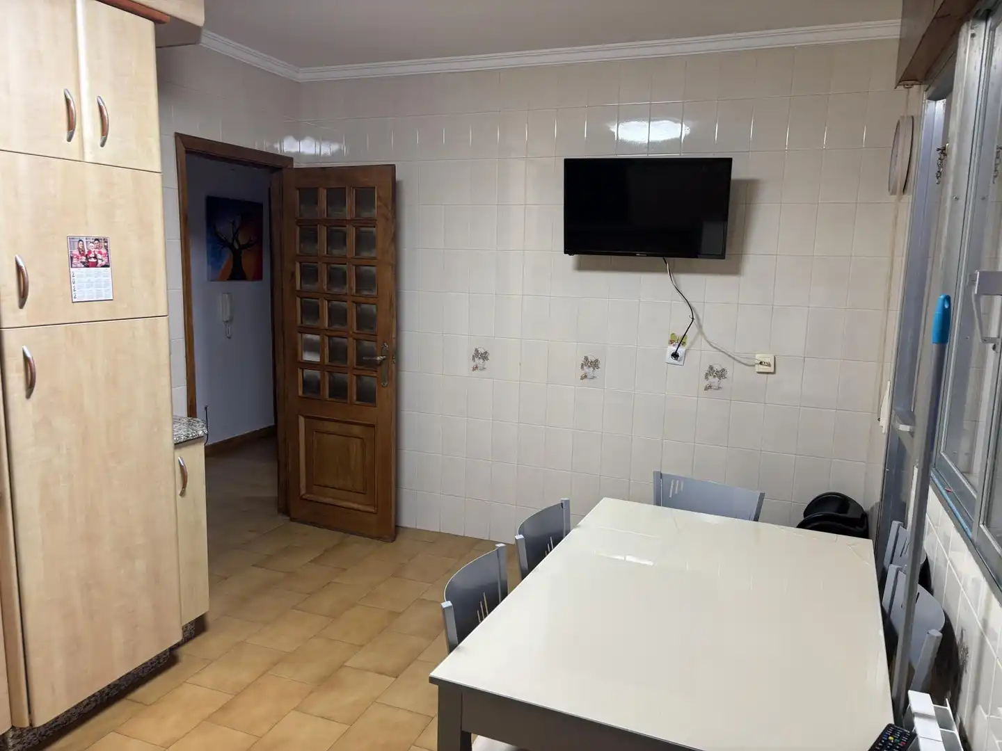 Kitchen of Flat for sale in Chantada  with Heating, Parquet flooring and Terrace