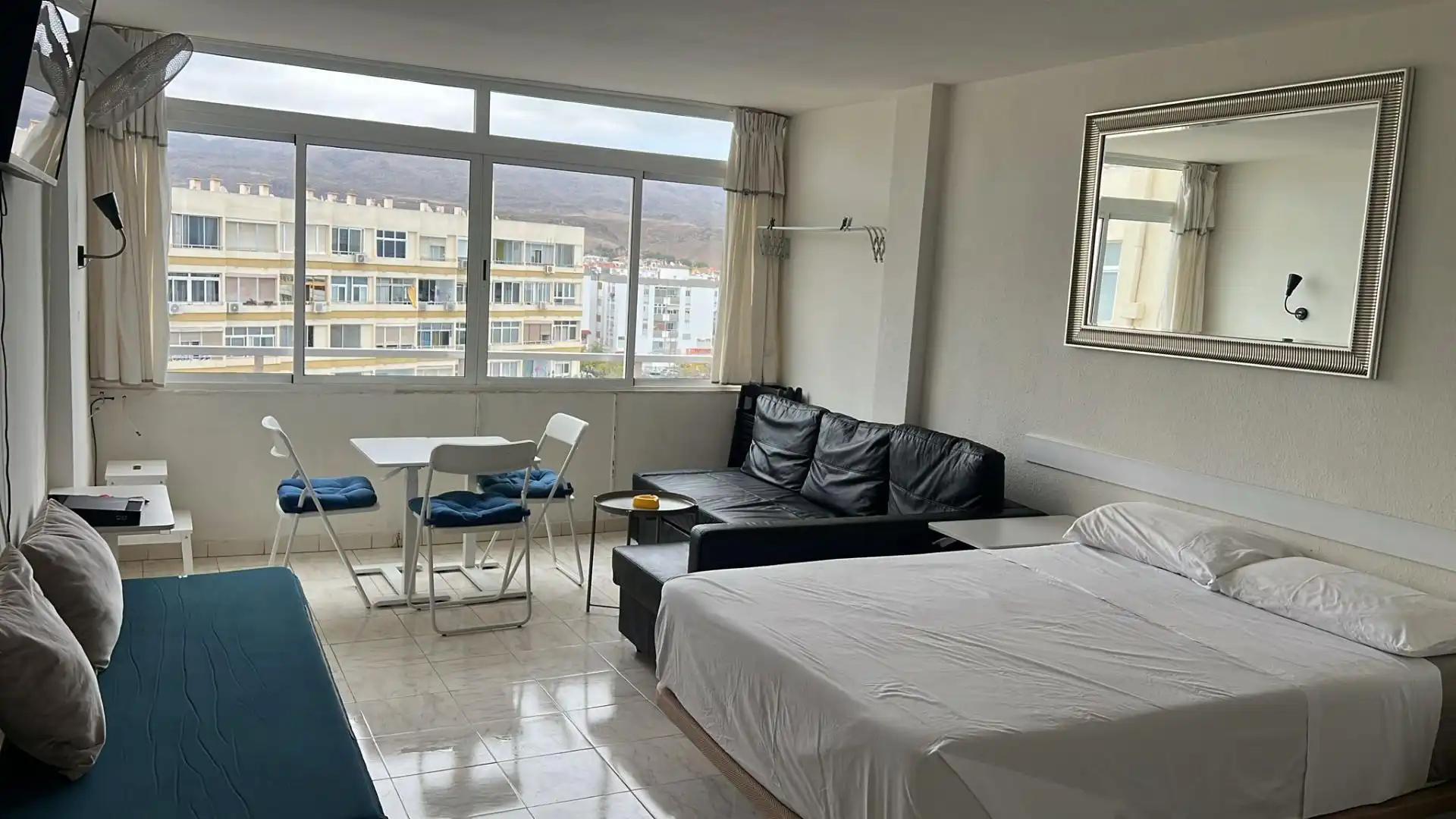 Bedroom of Flat for rent in San Bartolomé de Tirajana  with Swimming Pool, Furnished and Oven