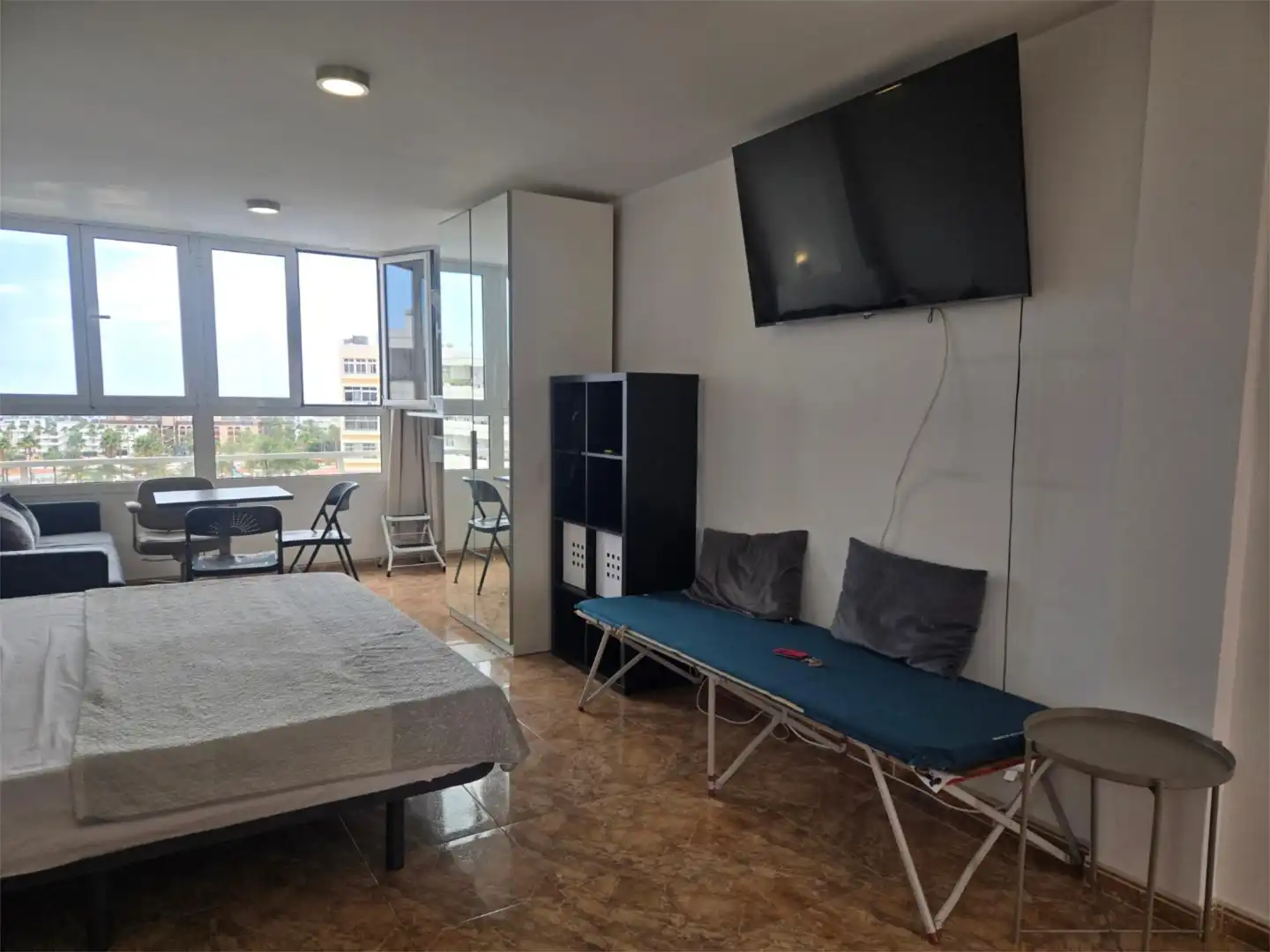 Bedroom of Flat for rent in San Bartolomé de Tirajana  with Swimming Pool, Furnished and Oven