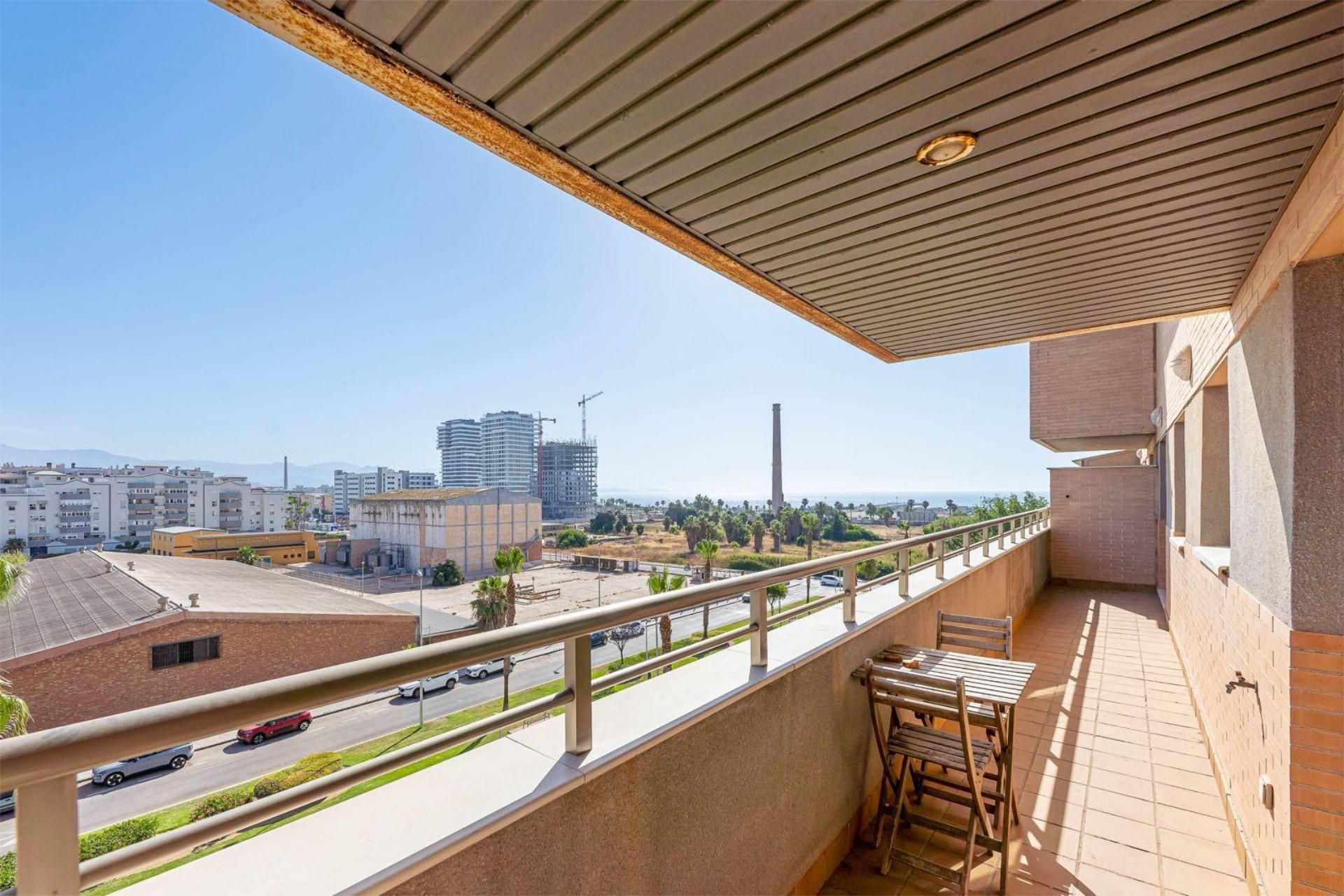 Terrace of Flat to rent in Málaga Capital  with Air Conditioner, Private garden and Parquet flooring