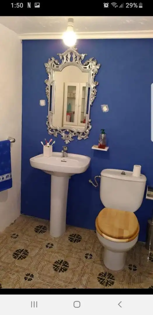 Detached homes for sale in Calle San Antonio, 4, Brea de Aragón Bathroom of Detached homes for sale in Brea de Aragón with Terrace and Balcony