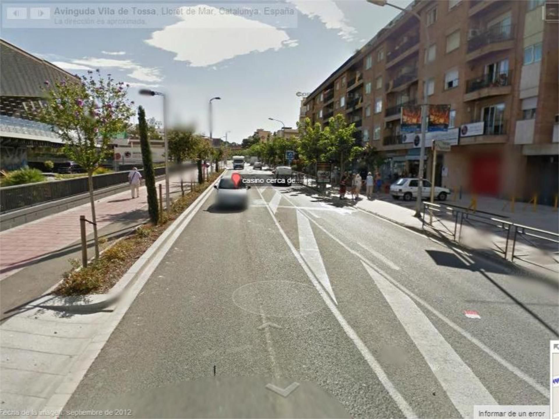 Vista exterior de Garatge de lloguer en Lloret de Mar