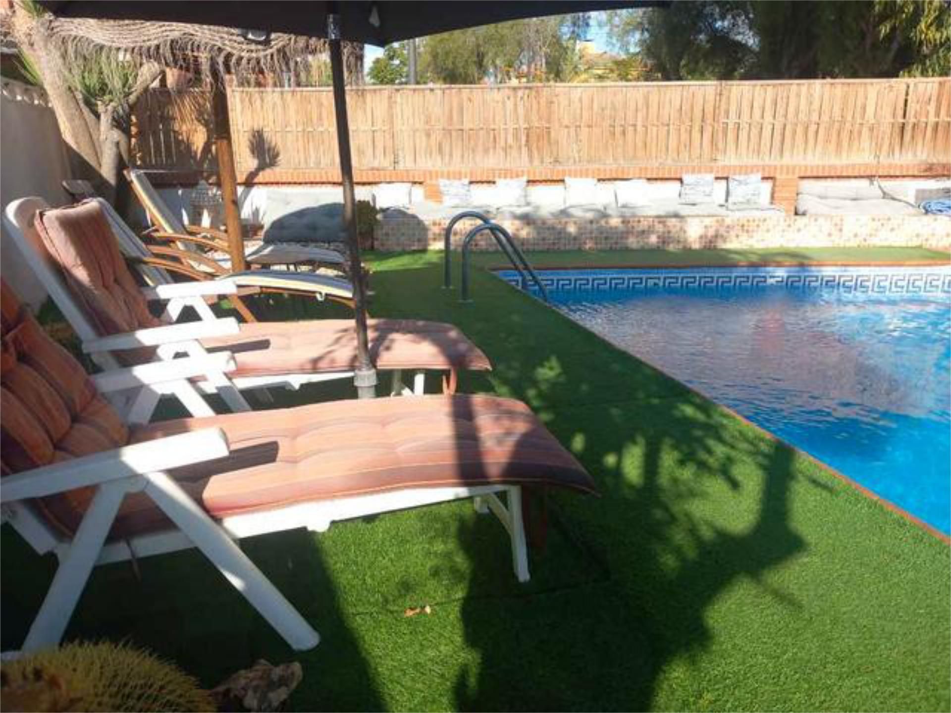 Swimming pool of Single-family semi-detached for sale in San Vicente del Raspeig / Sant Vicent del Raspeig  with Terrace and Swimming Pool