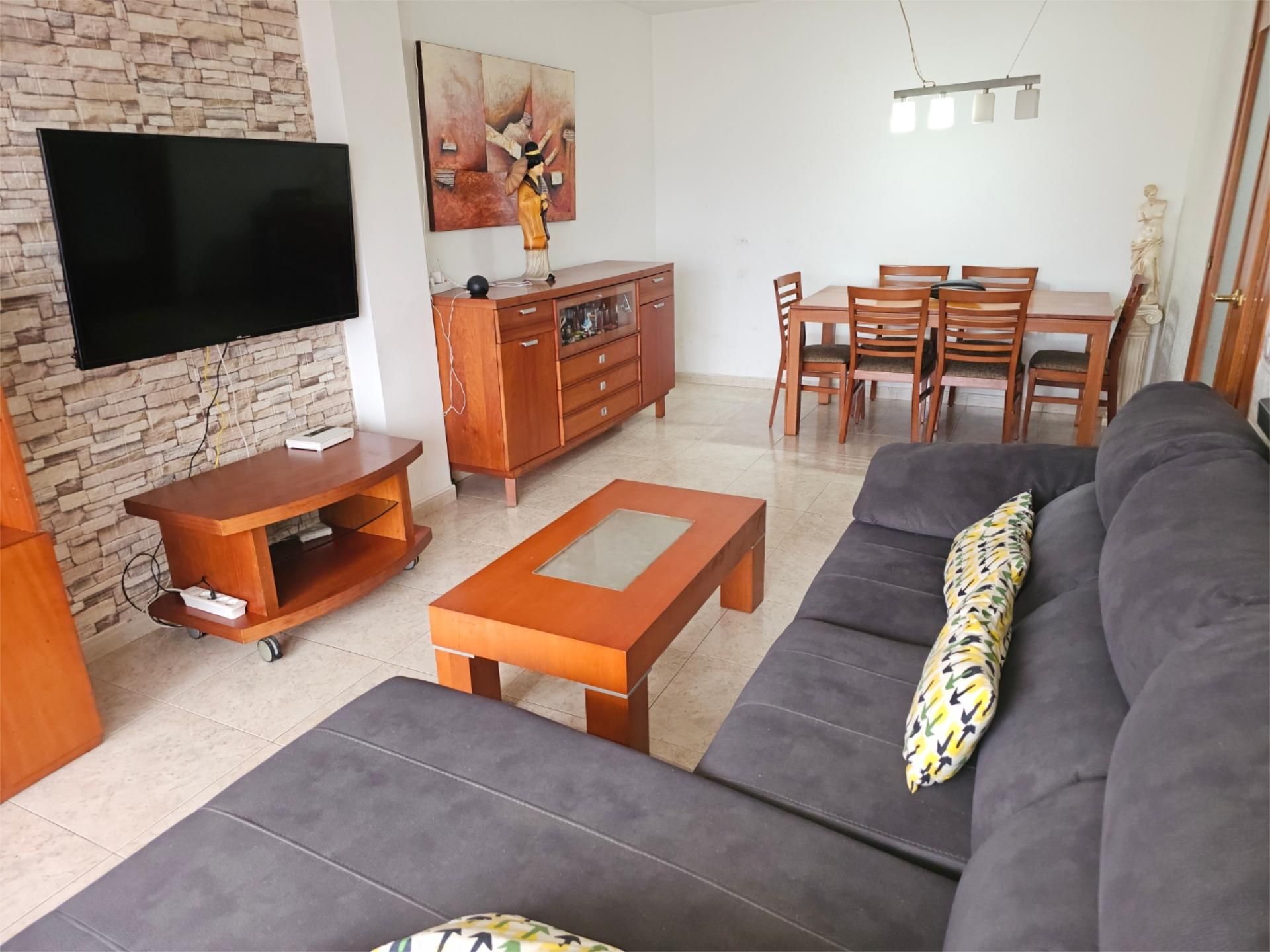 Sala de estar de Piso en venta en Montornès del Vallès con Balcón