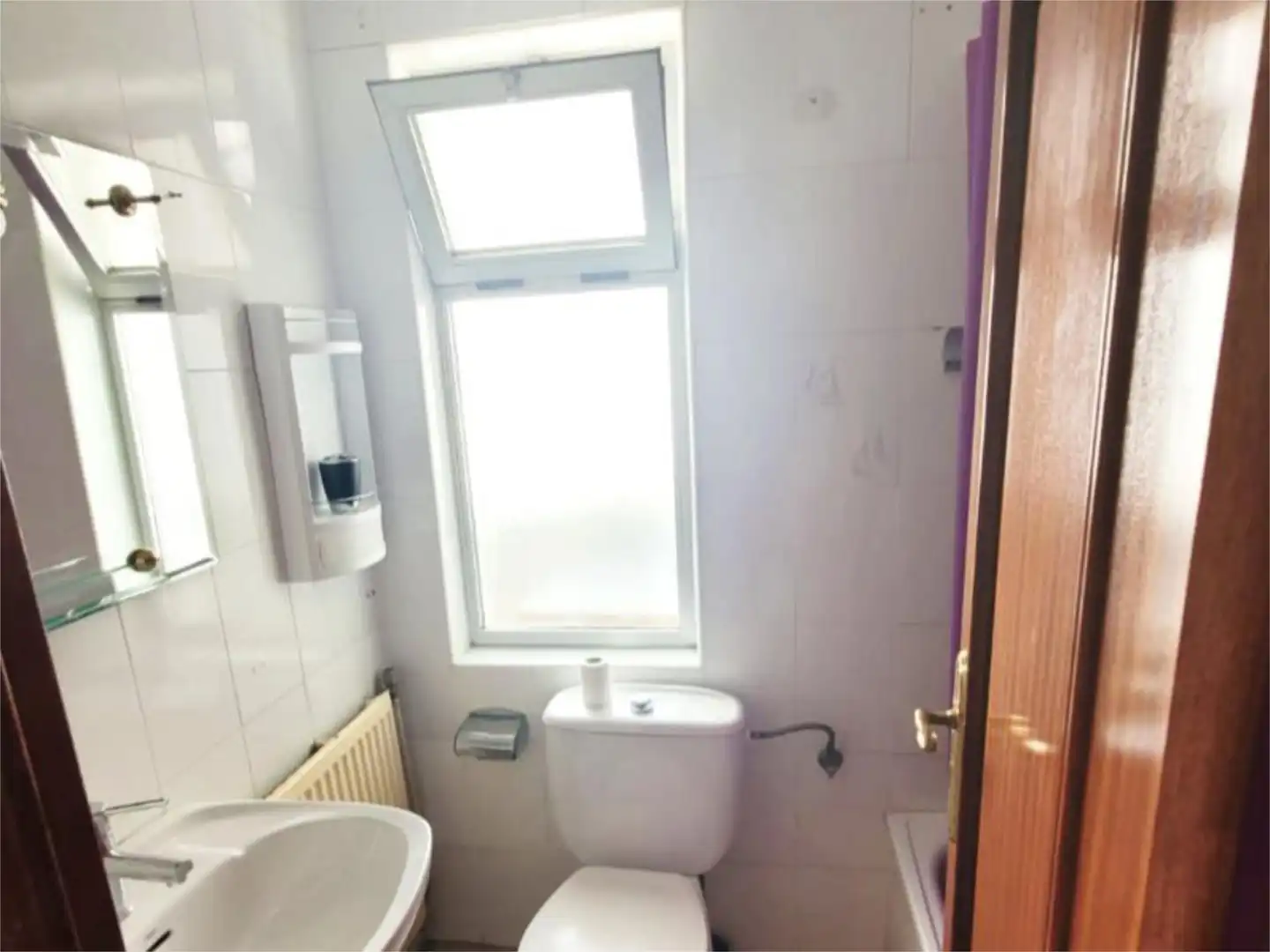 Wohnung zum Verkauf in Calle Ávila, 13, Salamanca Capital Badezimmer von Wohnung zum Verkauf in Salamanca Capital mit Terrasse und Balkon