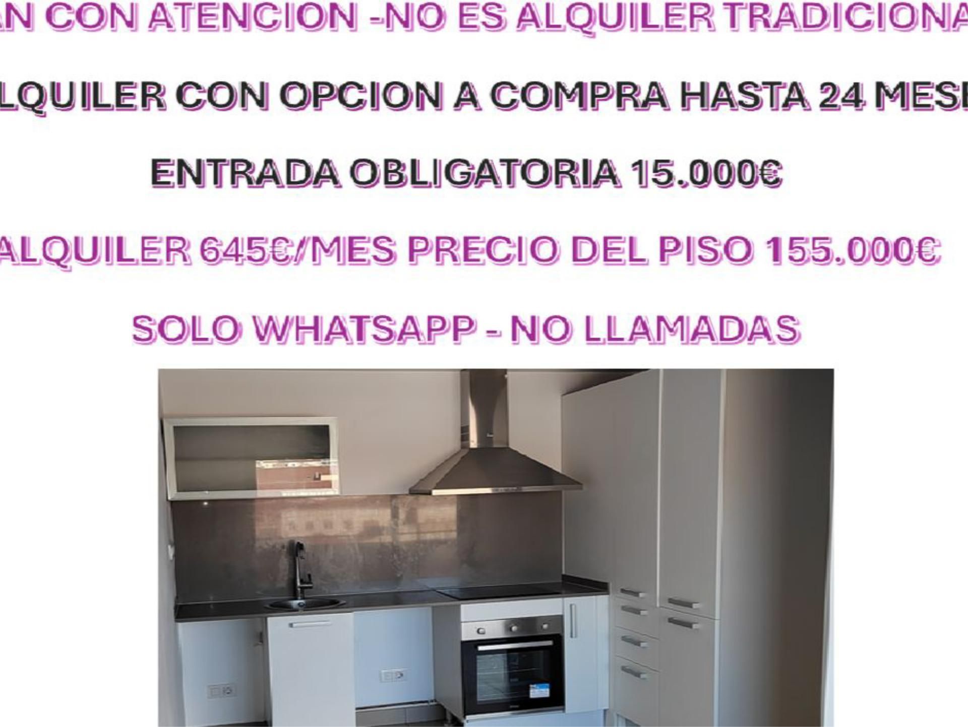 Kitchen of Flat to rent in Terrassa  with Air Conditioner, Heating and Terrace