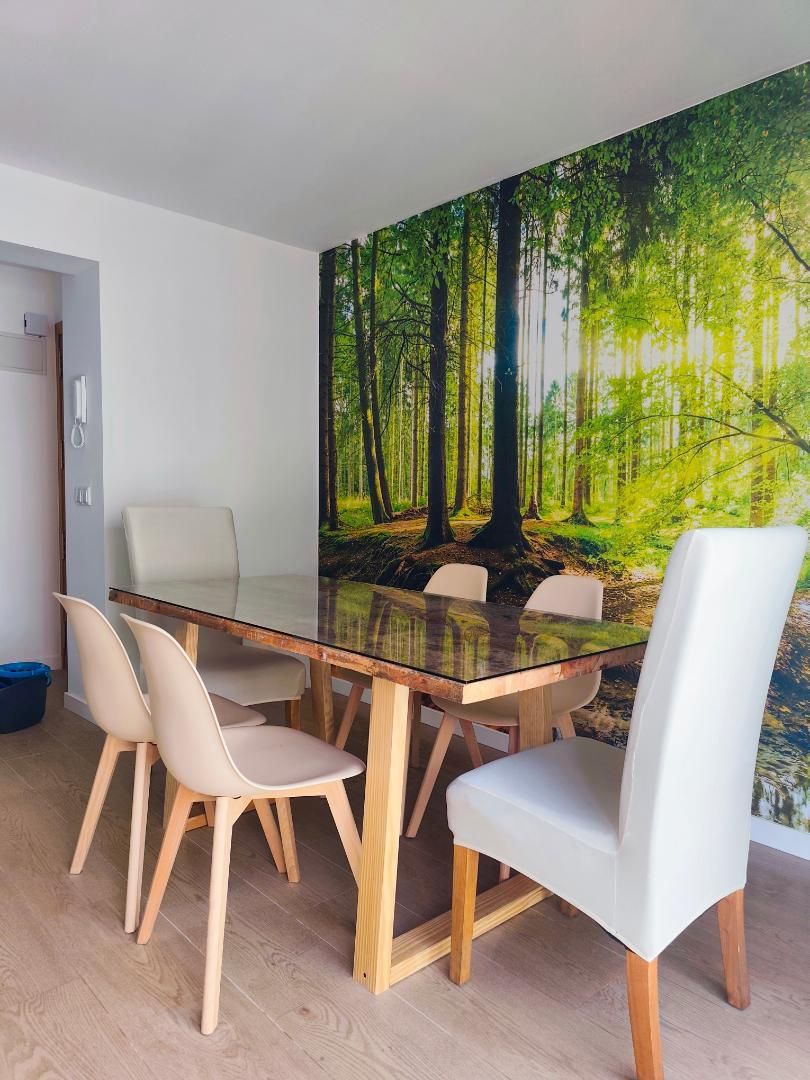 Dining room of Flat to share in Castellón de la Plana / Castelló de la Plana  with Air Conditioner, Terrace and Furnished