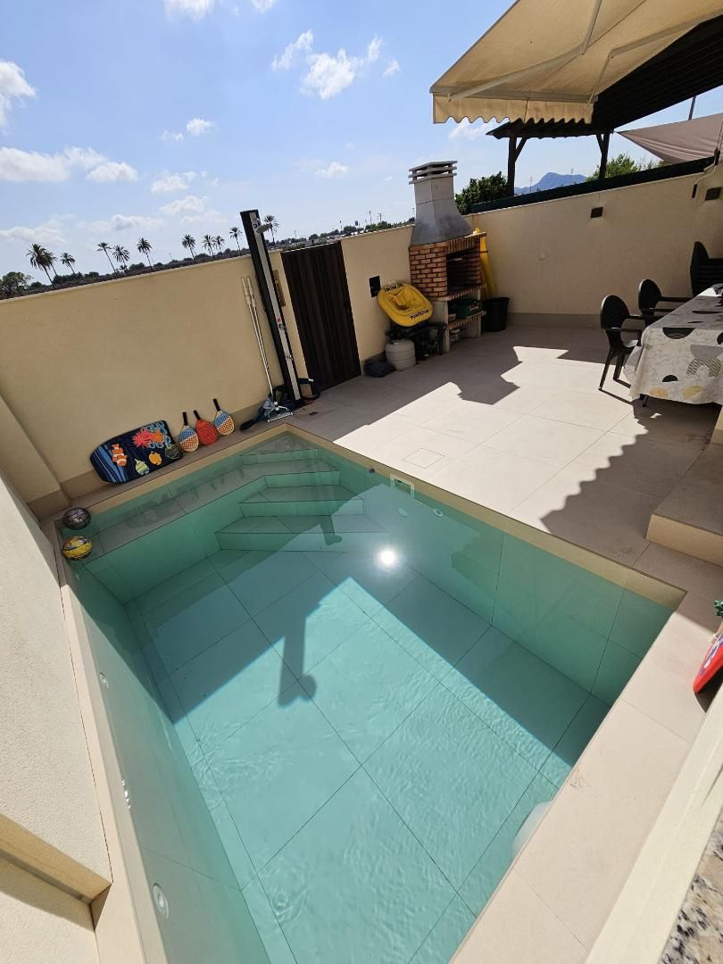 Piscina de Casa o xalet en venda en San Javier amb Aire condicionat i Piscina