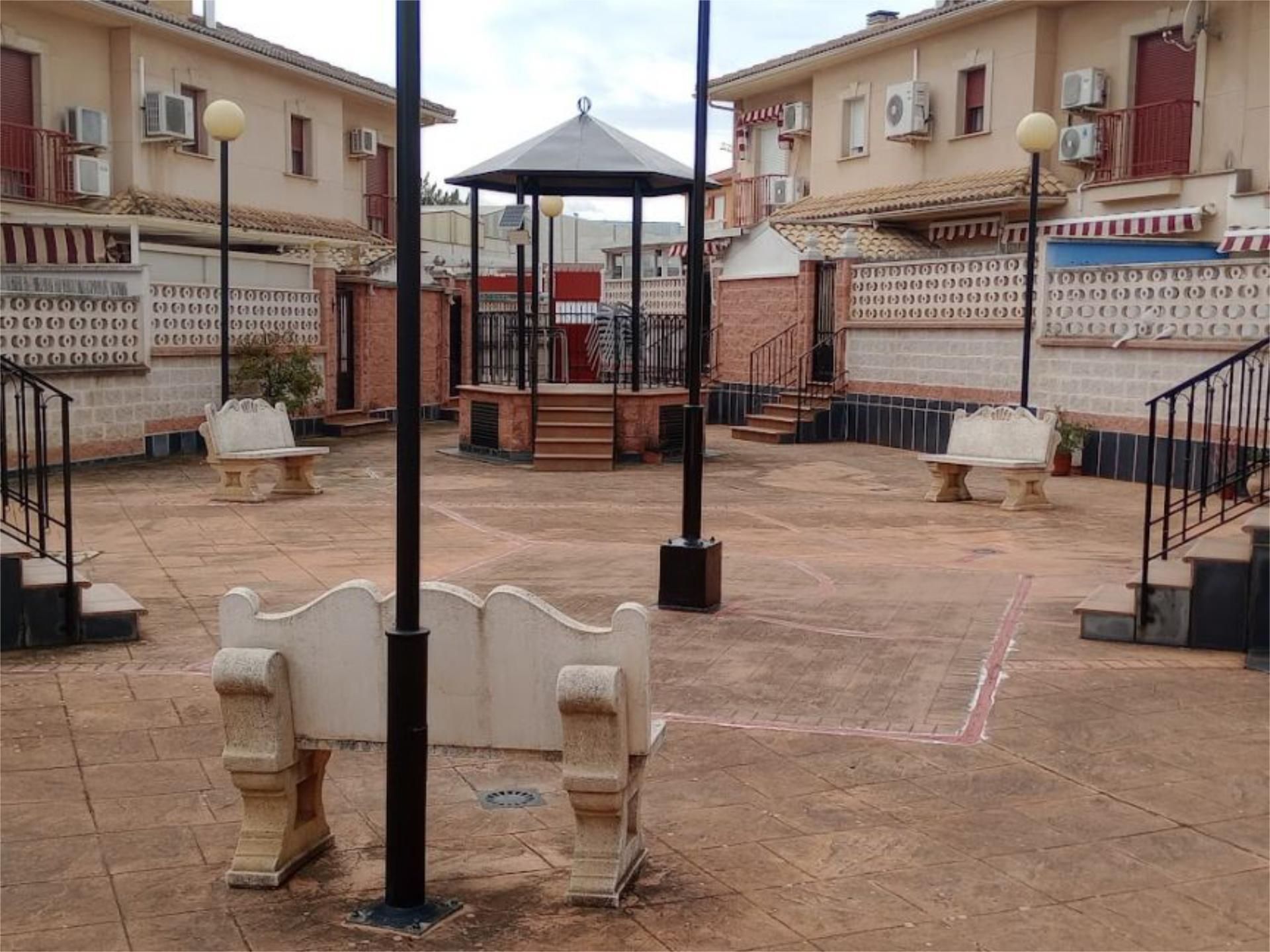 Terrace of Flat for sale in Bailén  with Air Conditioner, Heating and Private garden