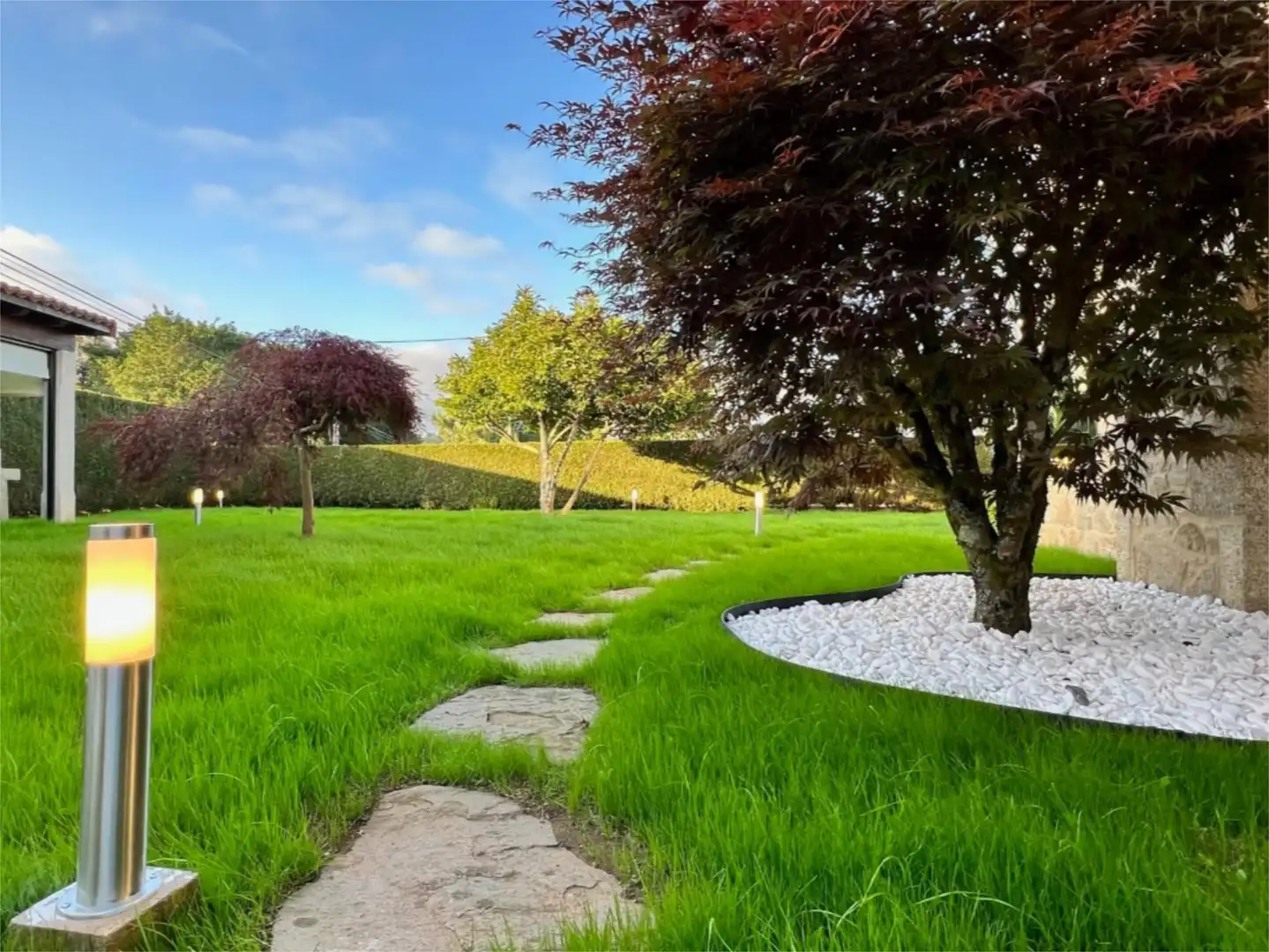 Casa o chalet en venta en Parroquias de Santiago Jardín de Casa o chalet en venta en Santiago de Compostela con Terraza y Piscina