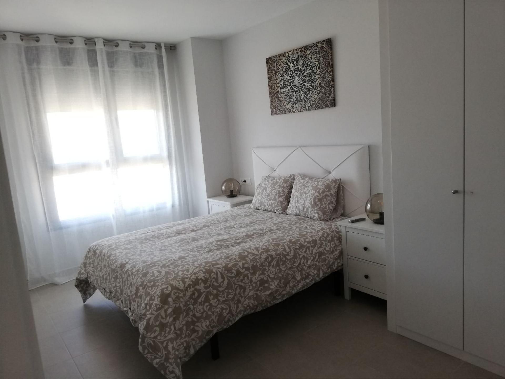 Bedroom of Flat to rent in Málaga Capital  with Air Conditioner, Heating and Furnished