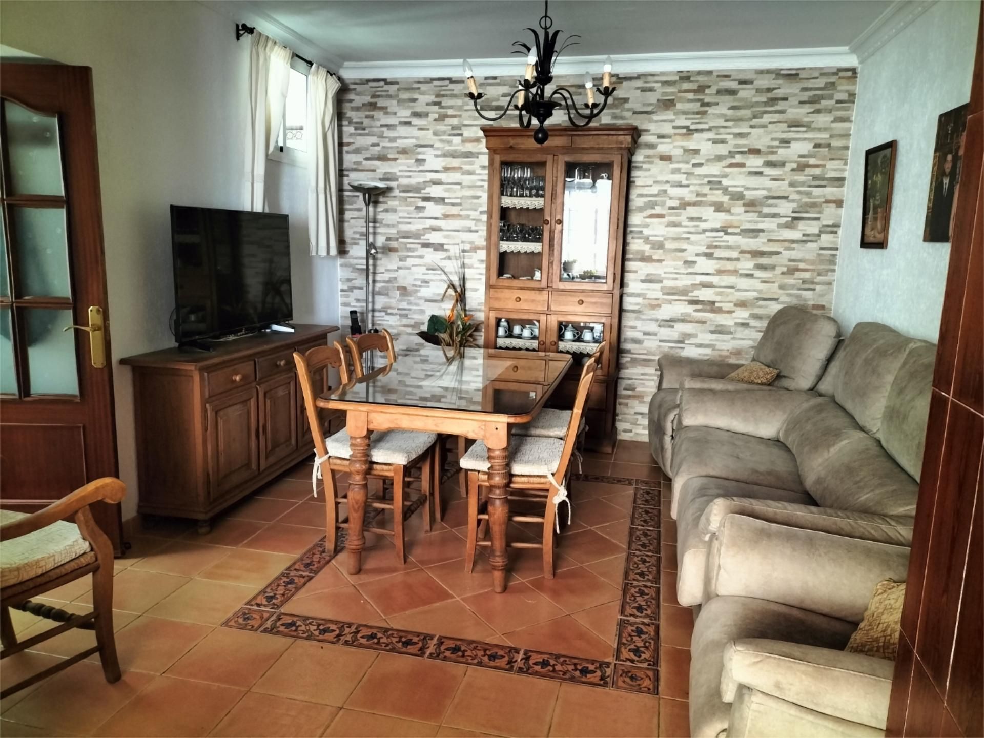 Menjador de Casa adosada en venda en Chiclana de la Frontera