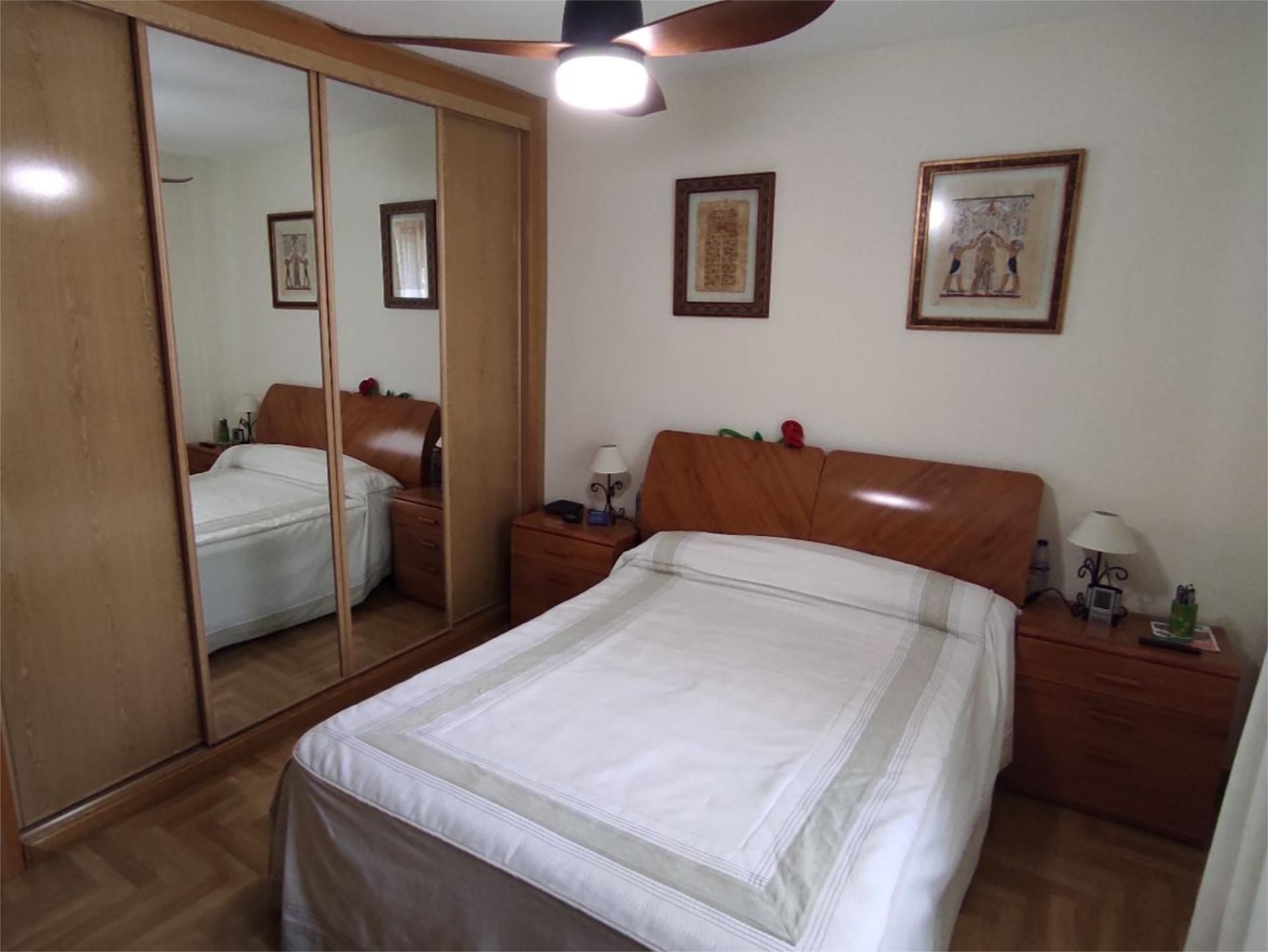 Bedroom of Flat for sale in  Madrid Capital  with Air Conditioner and Terrace