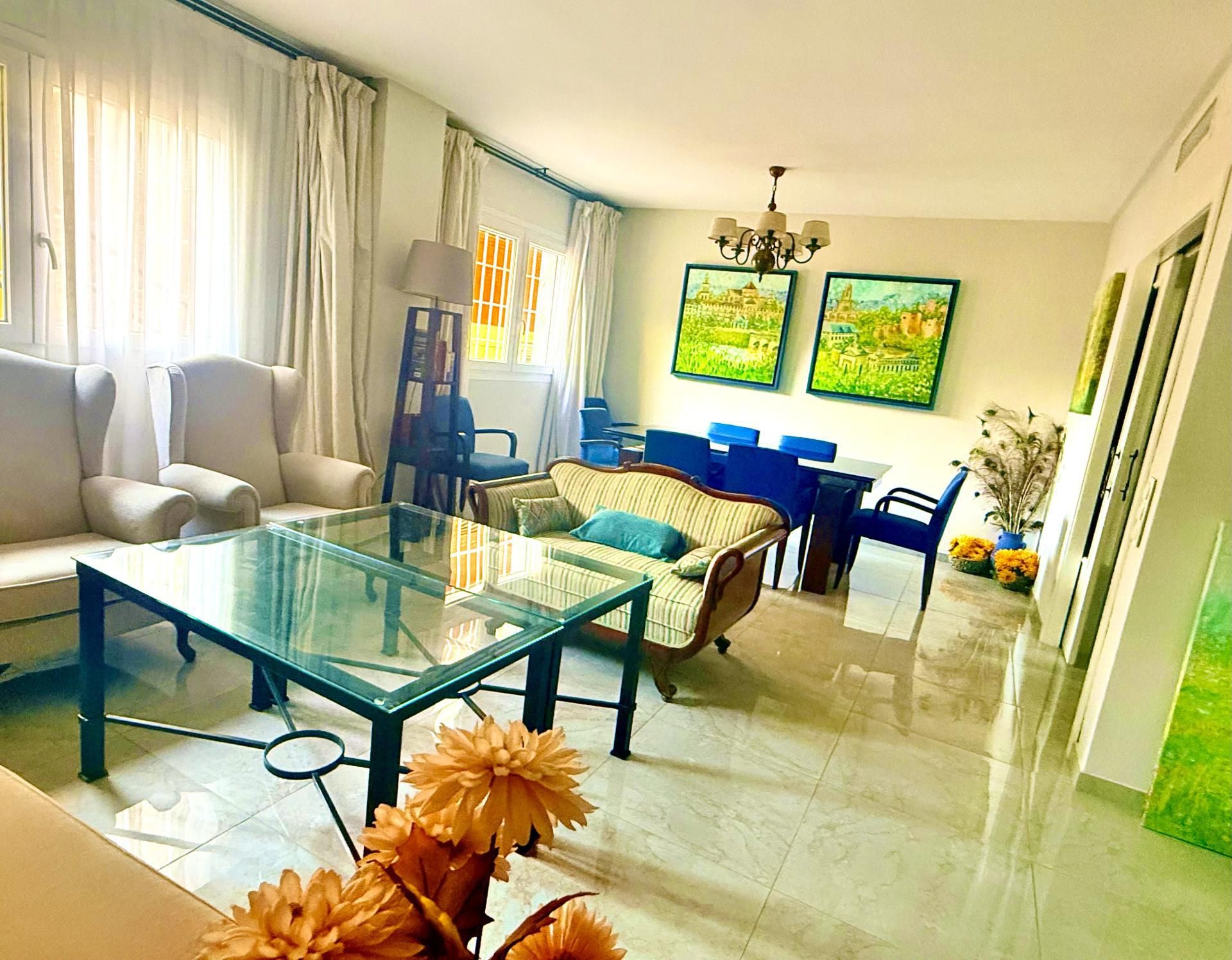 Living room of Flat for sale in Málaga Capital  with Air Conditioner and Terrace