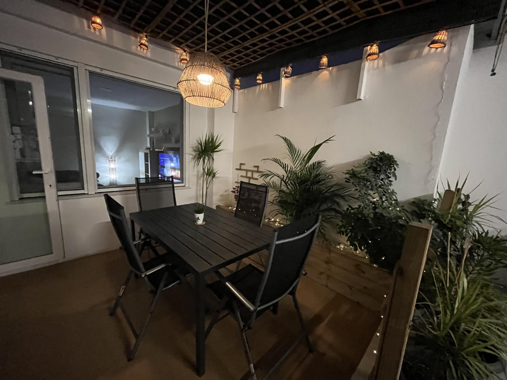 Terraza de Planta baja en venta en Piles con Aire acondicionado, Calefacción y Jardín privado