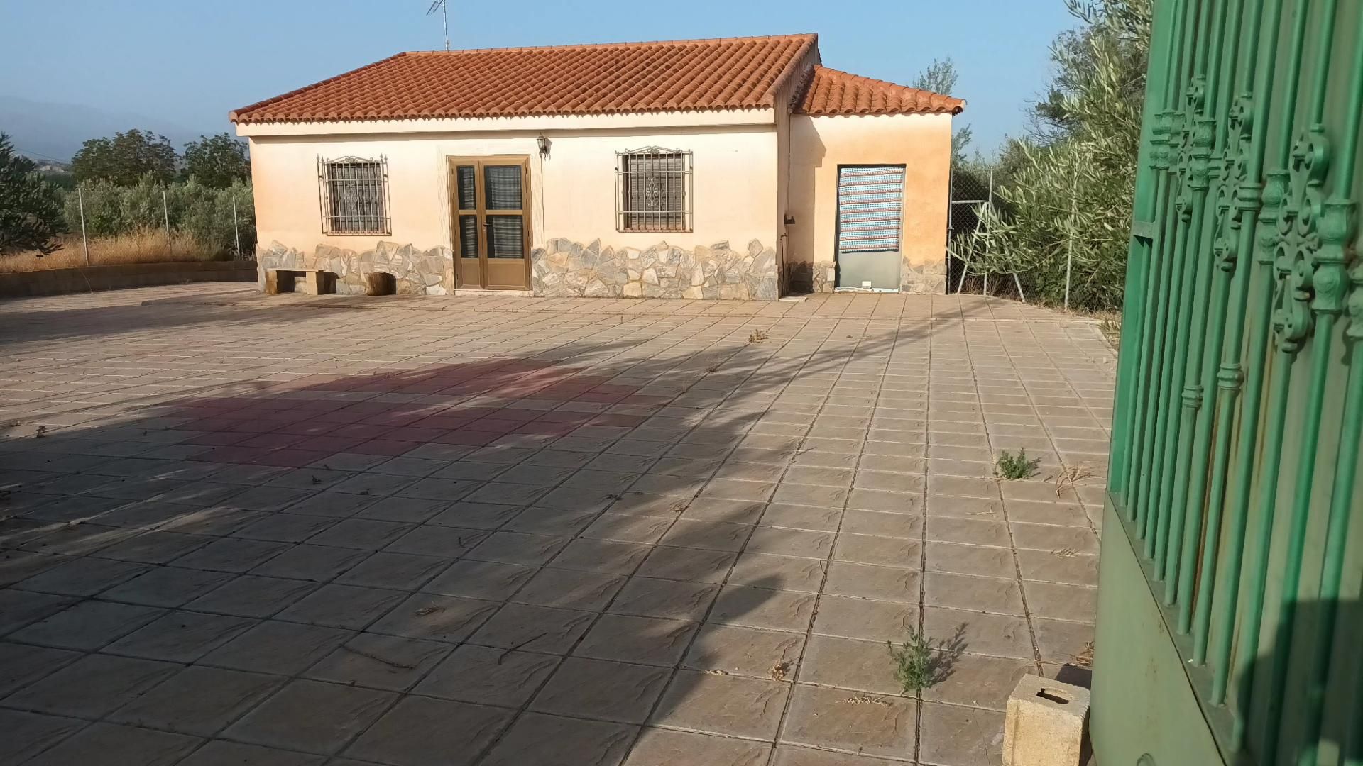 Vista exterior de Finca rústica en venda en Benalúa amb Aire condicionat