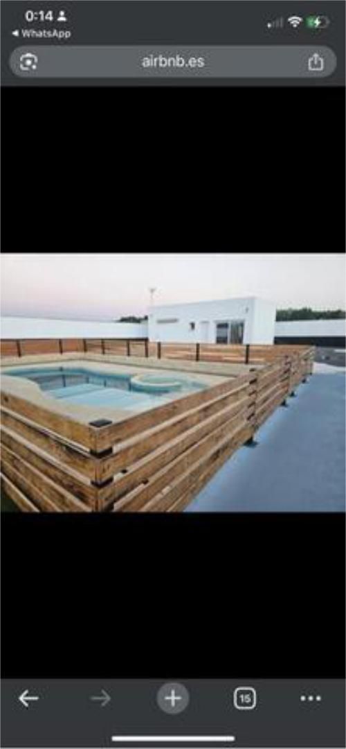 Swimming pool of Single-family semi-detached to rent in Chiclana de la Frontera  with Heating, Private garden and Terrace