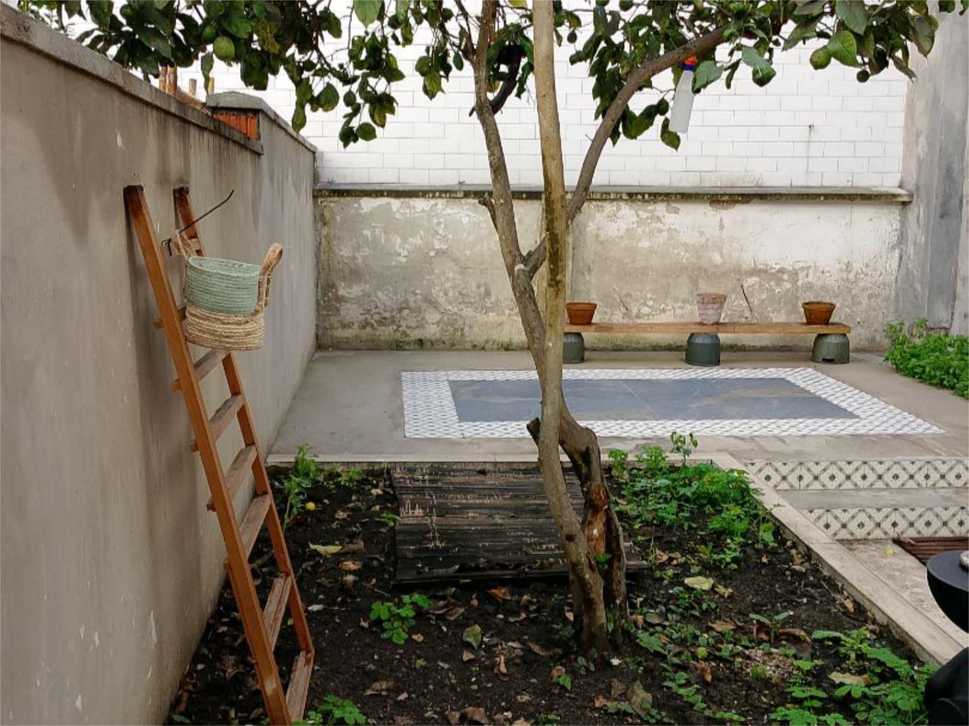 Garden of Flat to rent in Gijón   with Private garden