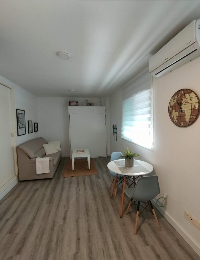 Living room of Study to rent in Málaga Capital  with Air Conditioner, Heating and Parquet flooring