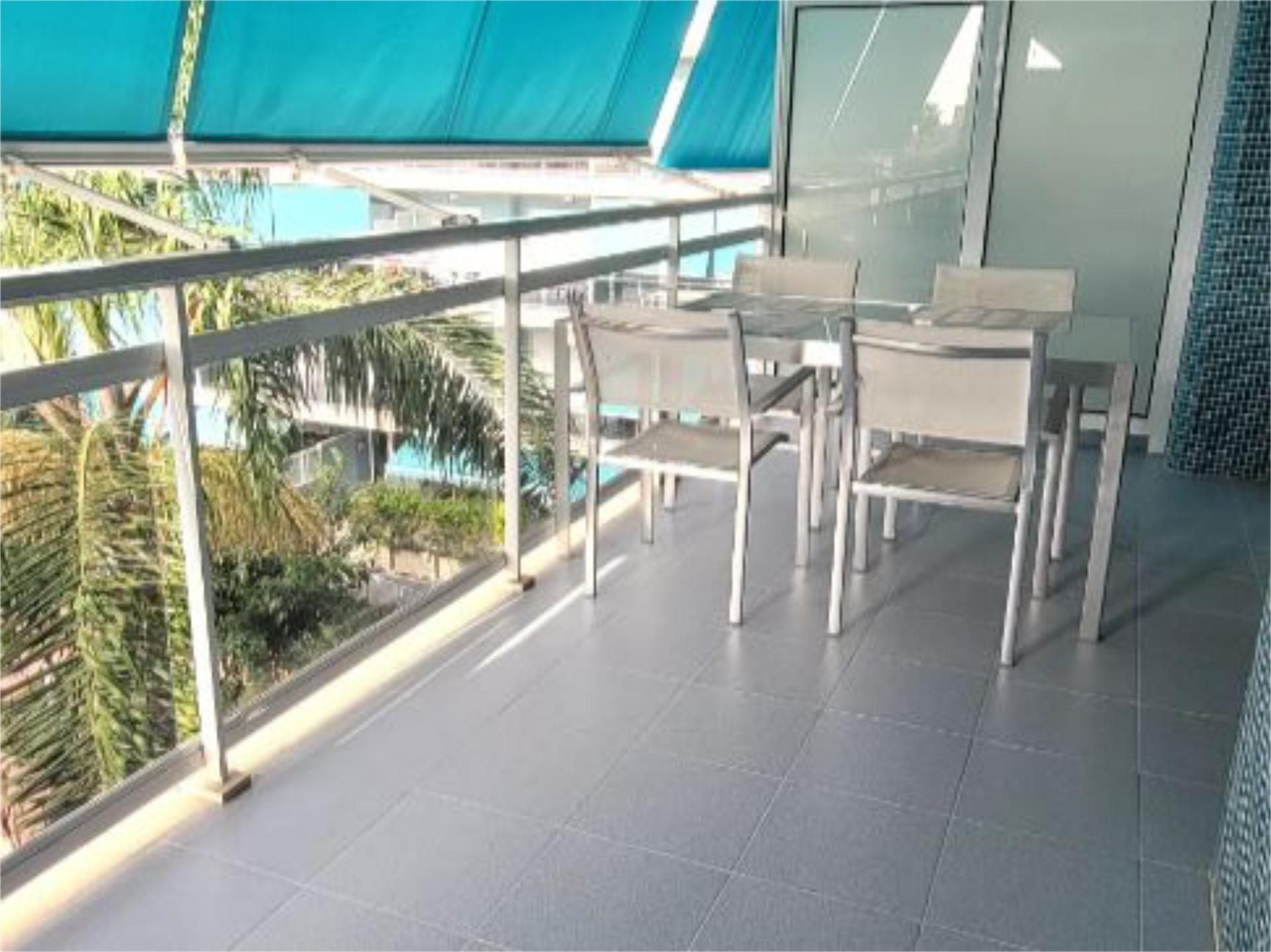 Terrassa de Pis de lloguer en Gandia amb Aire condicionat, Calefacció i Terrassa