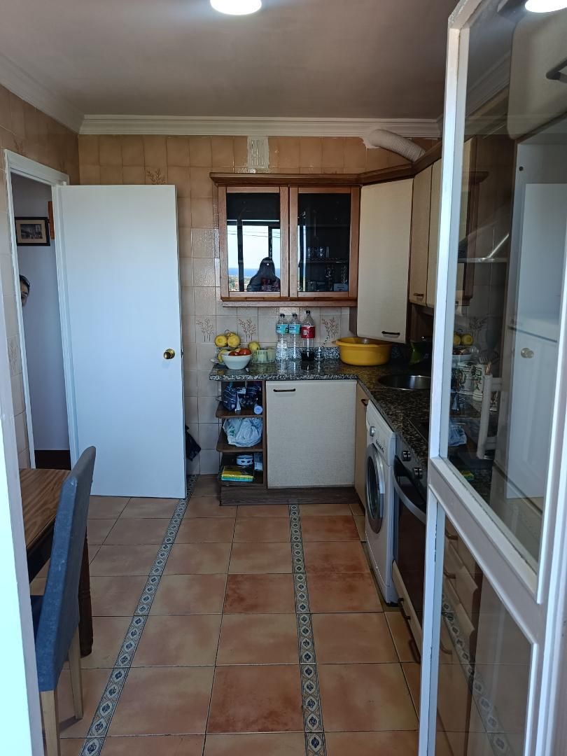 Kitchen of Flat for sale in Santander  with Heating, Furnished and Balcony