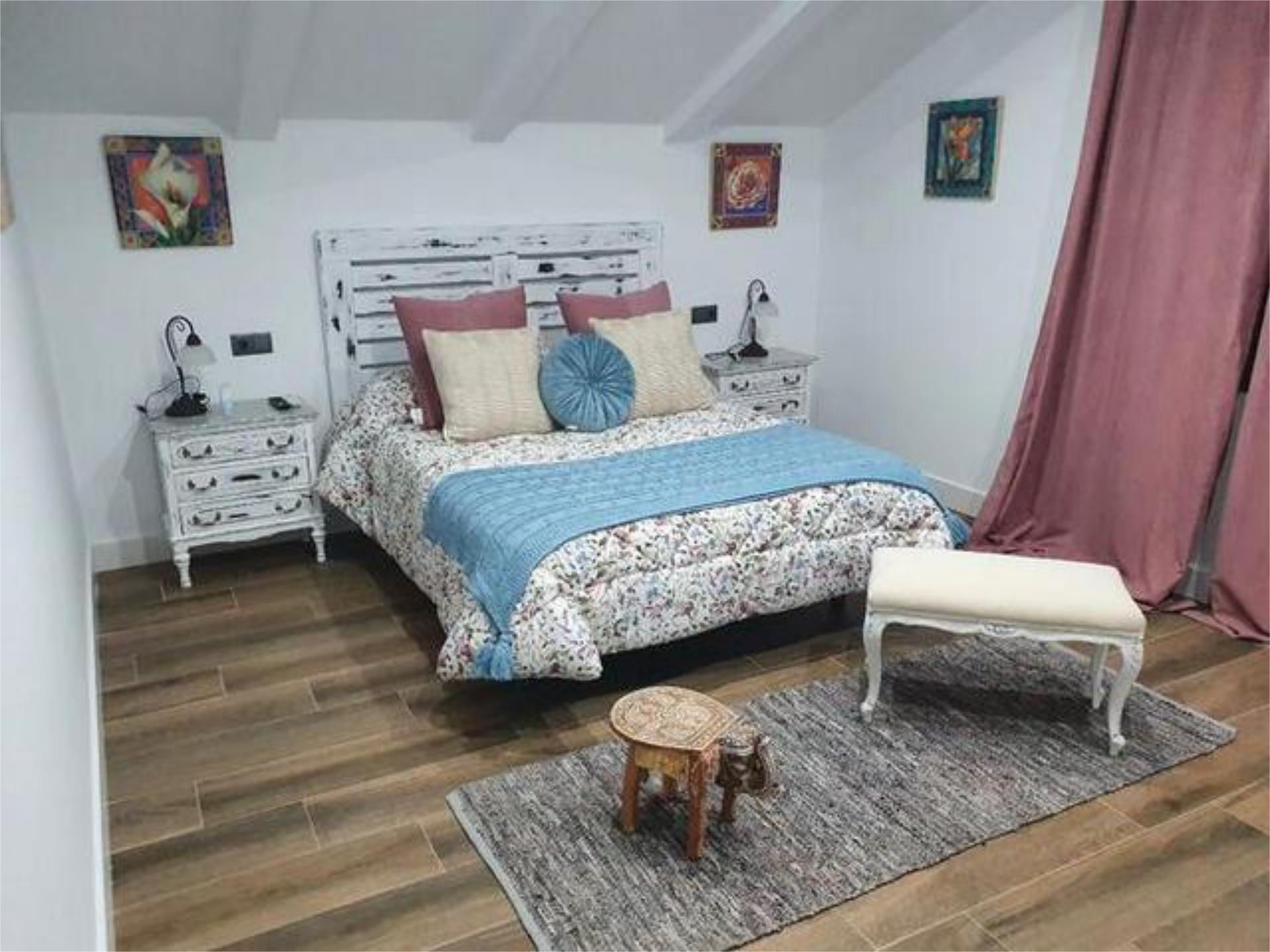 Bedroom of Single-family semi-detached to rent in  Córdoba Capital  with Private garden, Swimming Pool and Furnished