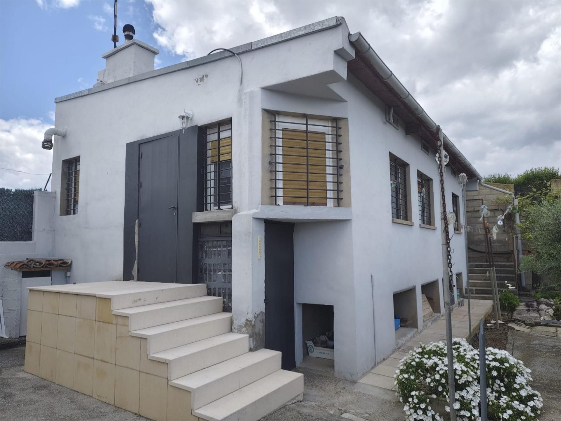 Exterior view of Country house for sale in Ribaforada  with Furnished