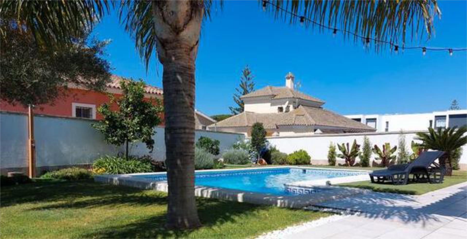 Garden of Single-family semi-detached for sale in El Puerto de Santa María  with Heating, Private garden and Terrace