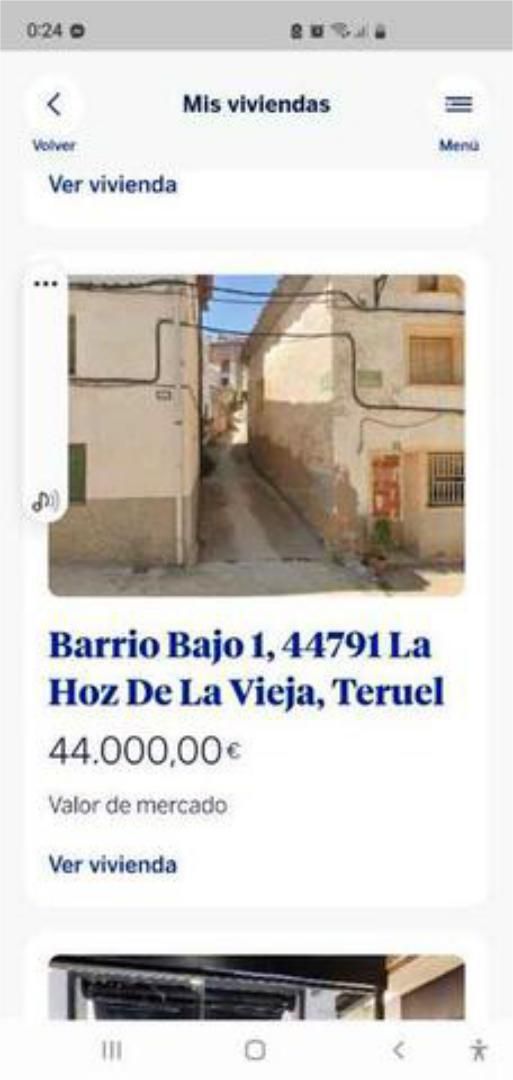 Exterior view of House or chalet for sale in La Hoz de la Vieja