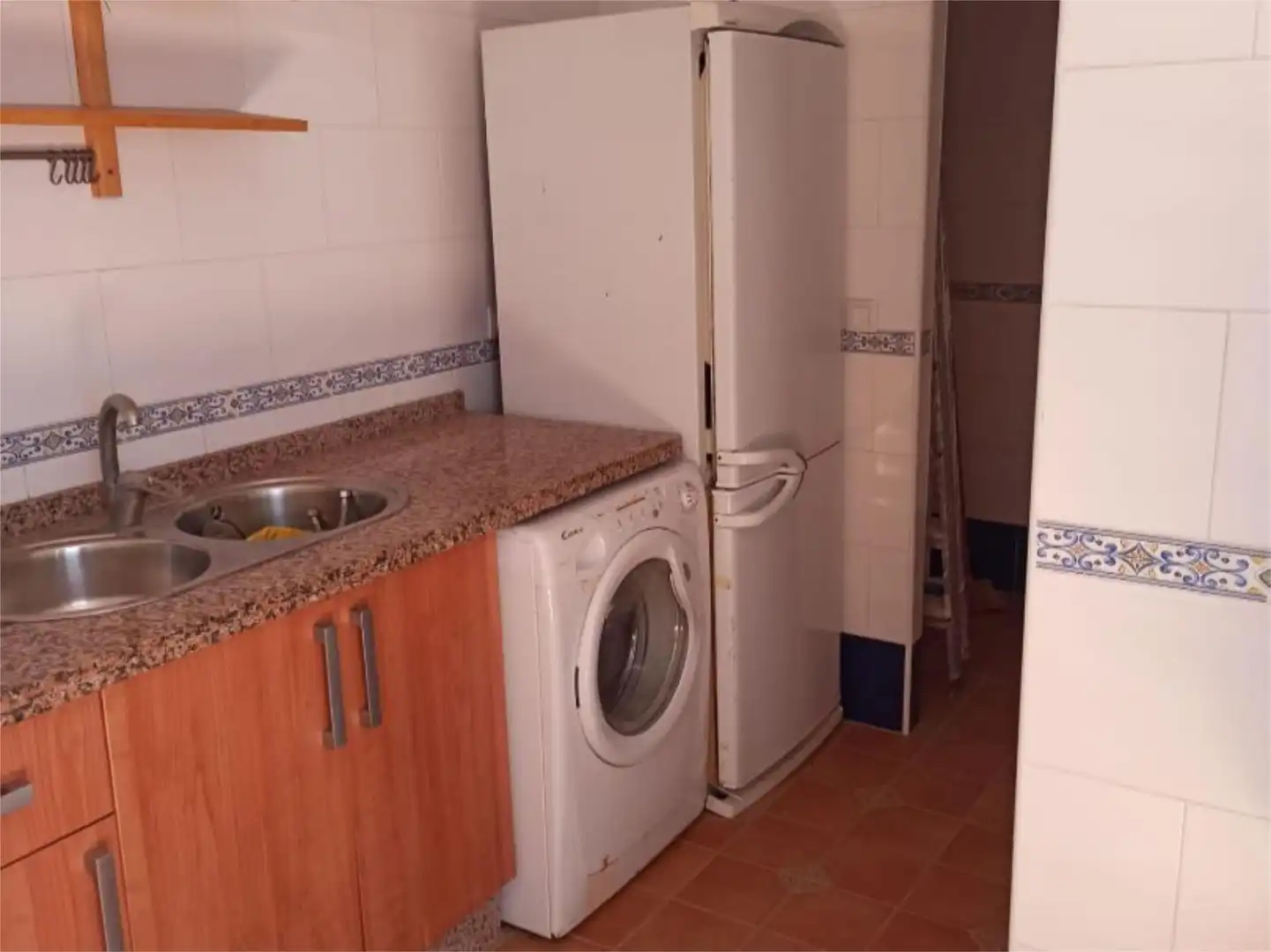 Cocina de Casa adosada en venta en Alcolea del Río con Terraza, Amueblado y Balcón