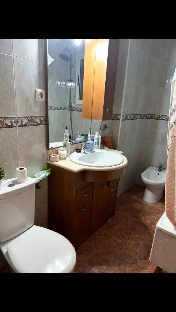Piso en venta en Pasaje Vidales, 5, La Pinilla - Las Palas Baño de Piso en venta en Fuente Álamo de Murcia con Aire acondicionado, Calefacción y Parquet