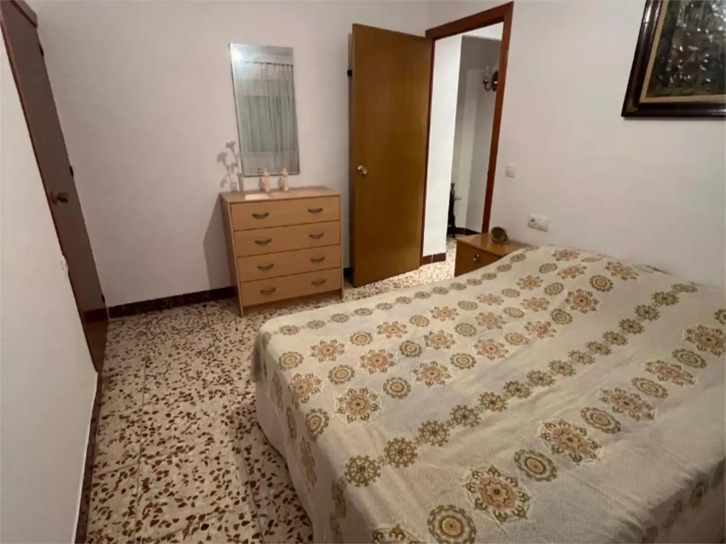 Einfamilien-Reihenhaus zum Verkauf in Calle Nuestra Señora de la Vega, 26, Torre de Juan Abad Schlafzimmer von Einfamilien-Reihenhaus zum Verkauf in Torre de Juan Abad mit Möbliert und Balkon