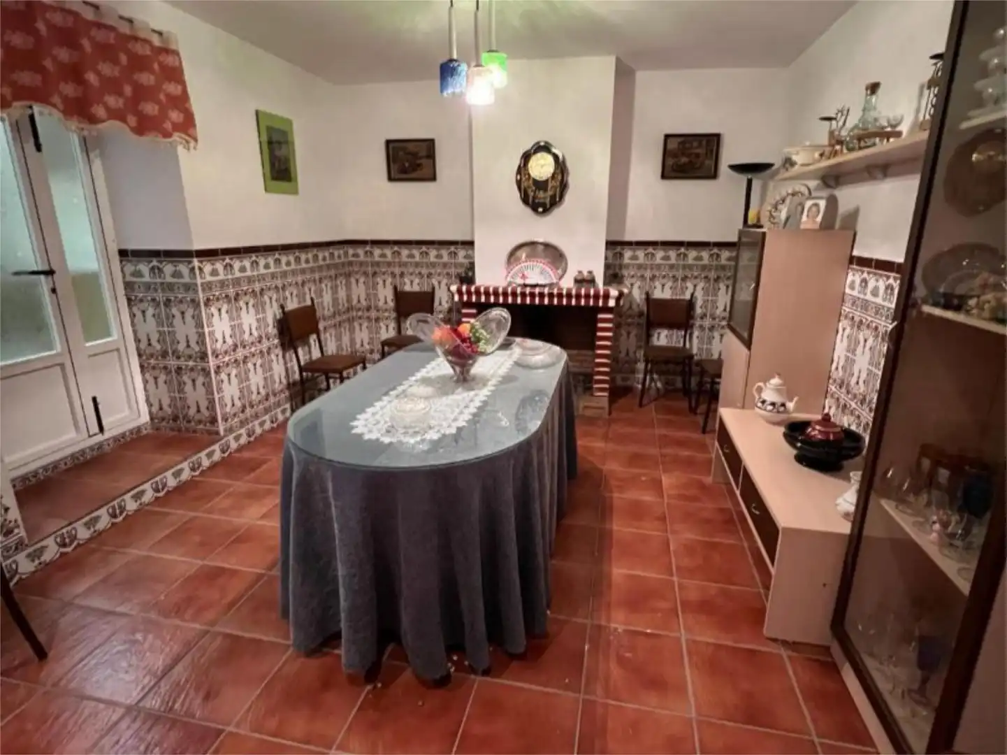 Einfamilien-Reihenhaus zum Verkauf in Calle Nuestra Señora de la Vega, 26, Torre de Juan Abad Esszimmer von Einfamilien-Reihenhaus zum Verkauf in Torre de Juan Abad mit Möbliert und Balkon