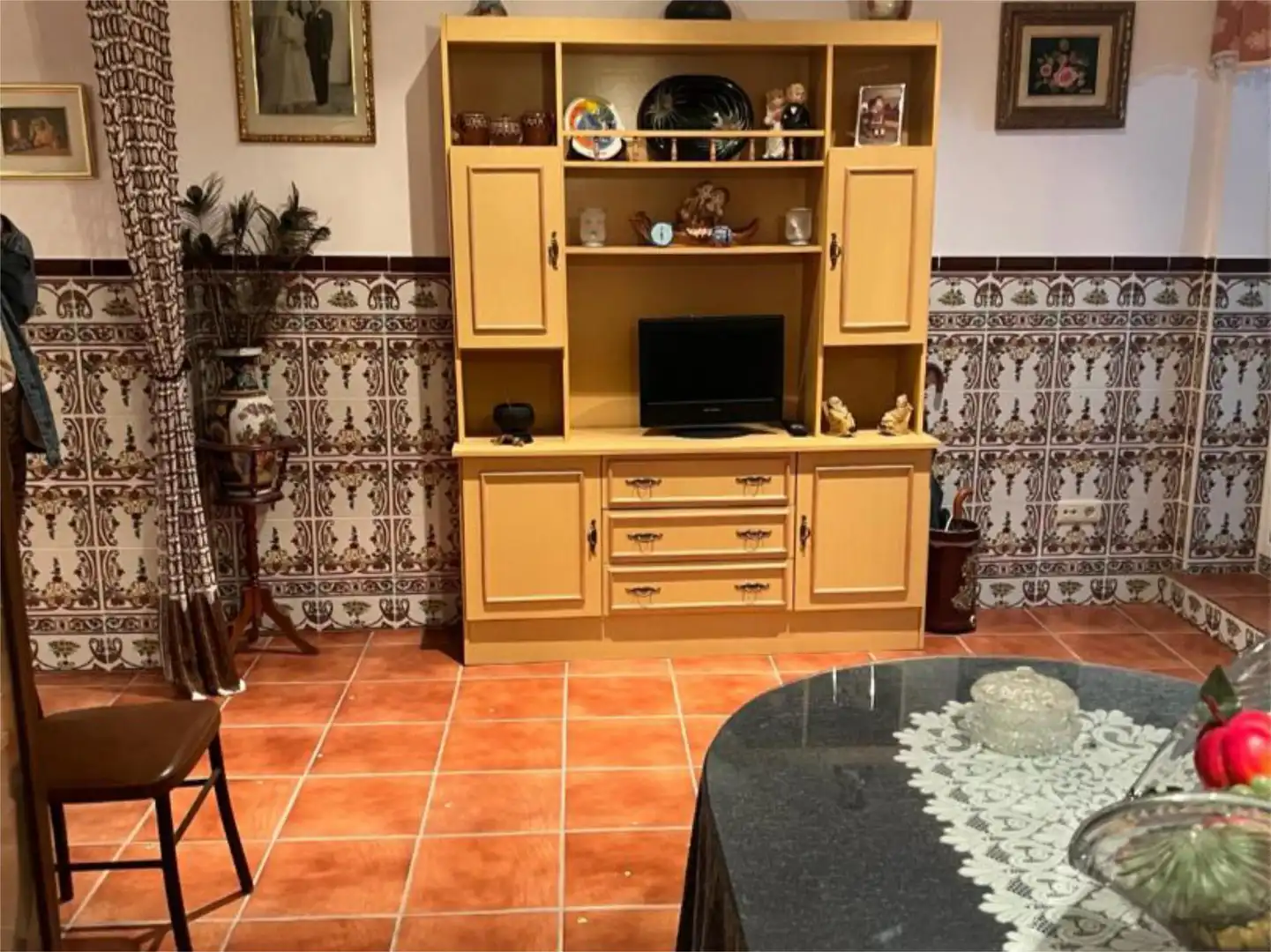 Einfamilien-Reihenhaus zum Verkauf in Calle Nuestra Señora de la Vega, 26, Torre de Juan Abad Küche von Einfamilien-Reihenhaus zum Verkauf in Torre de Juan Abad mit Möbliert und Balkon