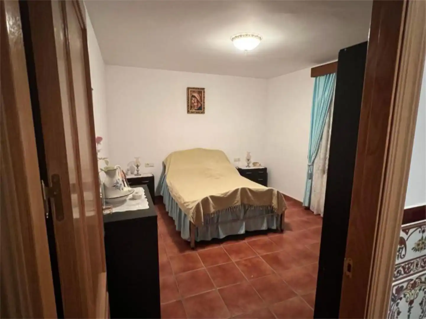 Einfamilien-Reihenhaus zum Verkauf in Calle Nuestra Señora de la Vega, 26, Torre de Juan Abad Schlafzimmer von Einfamilien-Reihenhaus zum Verkauf in Torre de Juan Abad mit Möbliert und Balkon