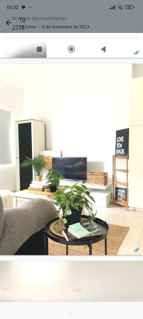 Sala de estar de Apartamento de alquiler en El Puerto de Santa María con Amueblado, Horno y Lavadora