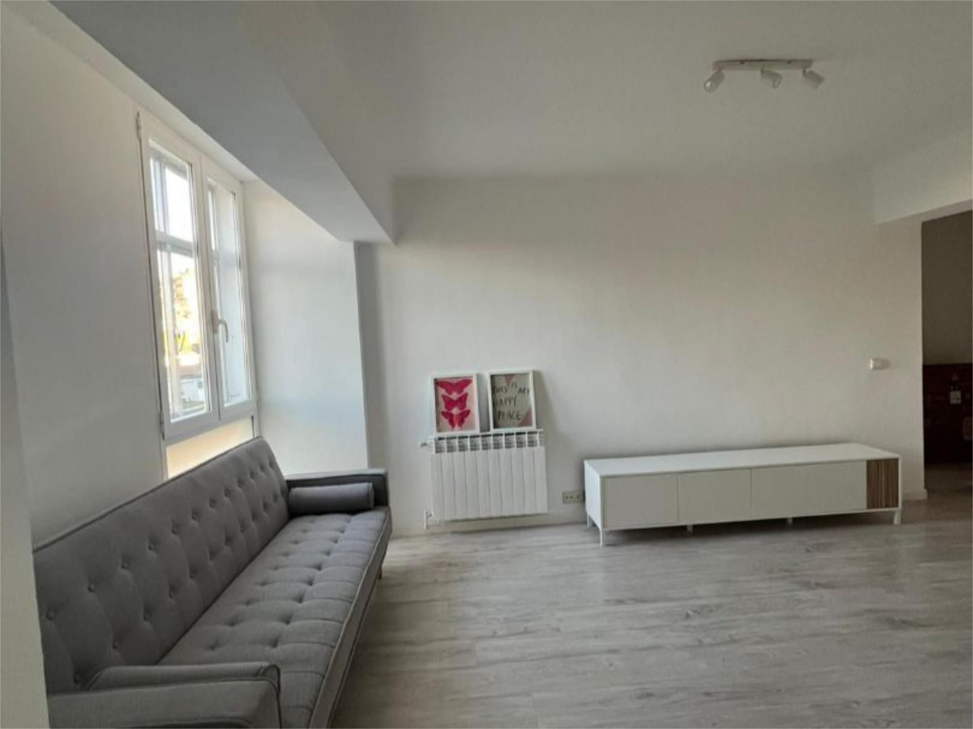 Sala de estar de Piso para compartir en Burgos Capital con Calefacción, Terraza y Amueblado
