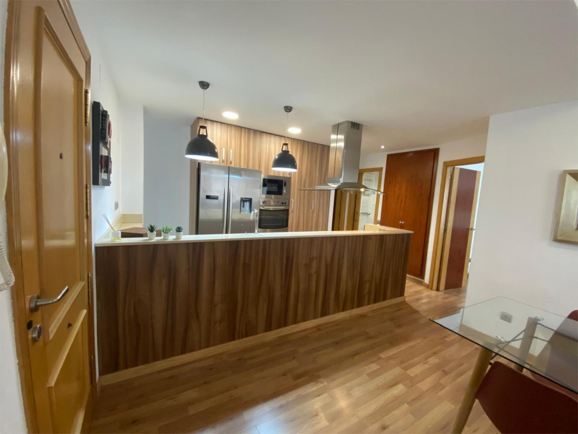 Kitchen of Flat for sale in Castellón de la Plana / Castelló de la Plana  with Air Conditioner, Heating and Parquet flooring