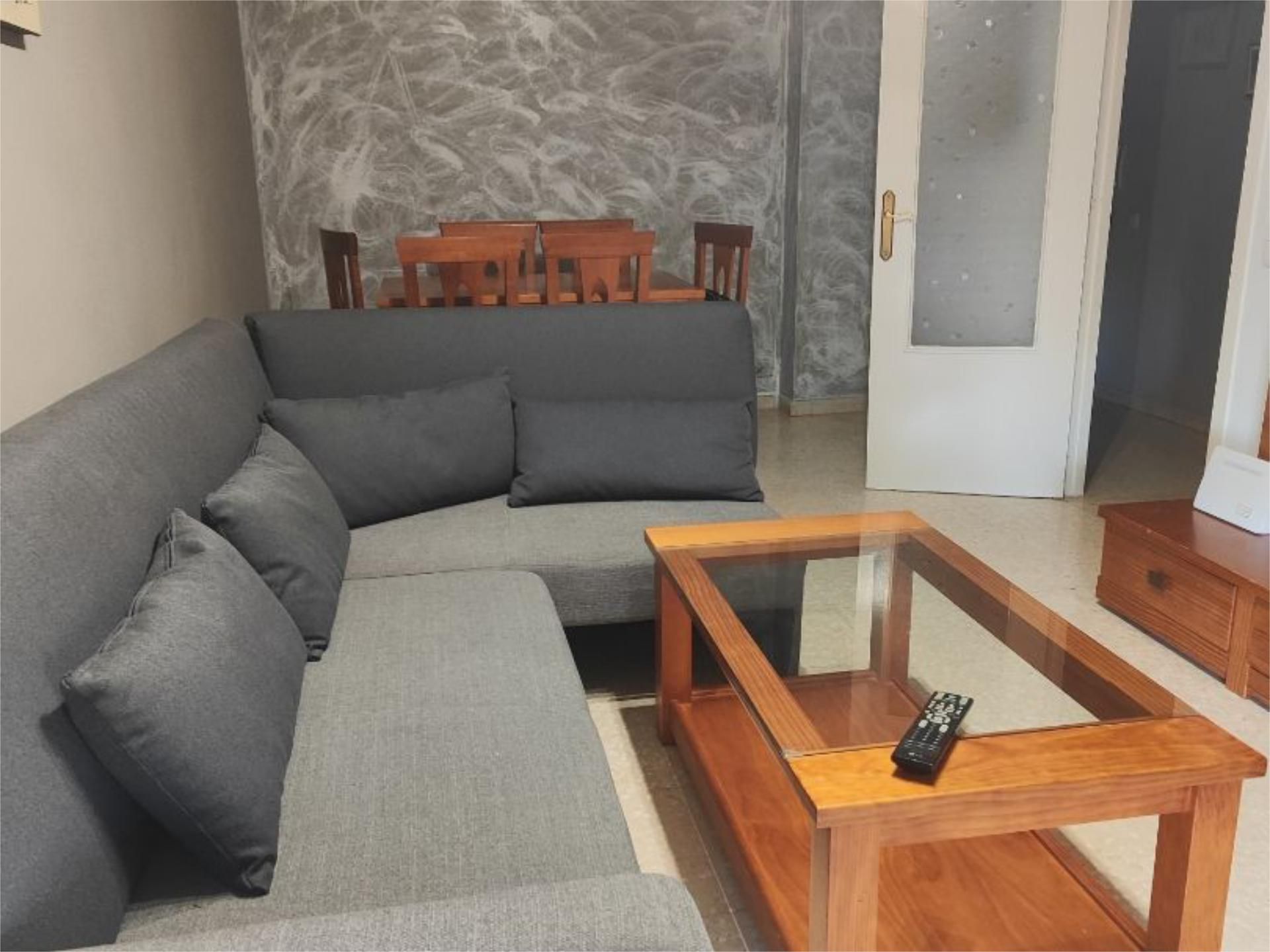 Living room of Flat to rent in Serón  with Storage room, Furnished and Balcony