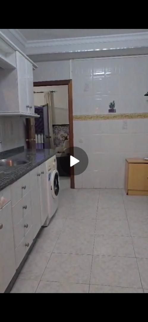 Kitchen of Flat to rent in Santa Olalla del Cala  with Air Conditioner, Storage room and Furnished