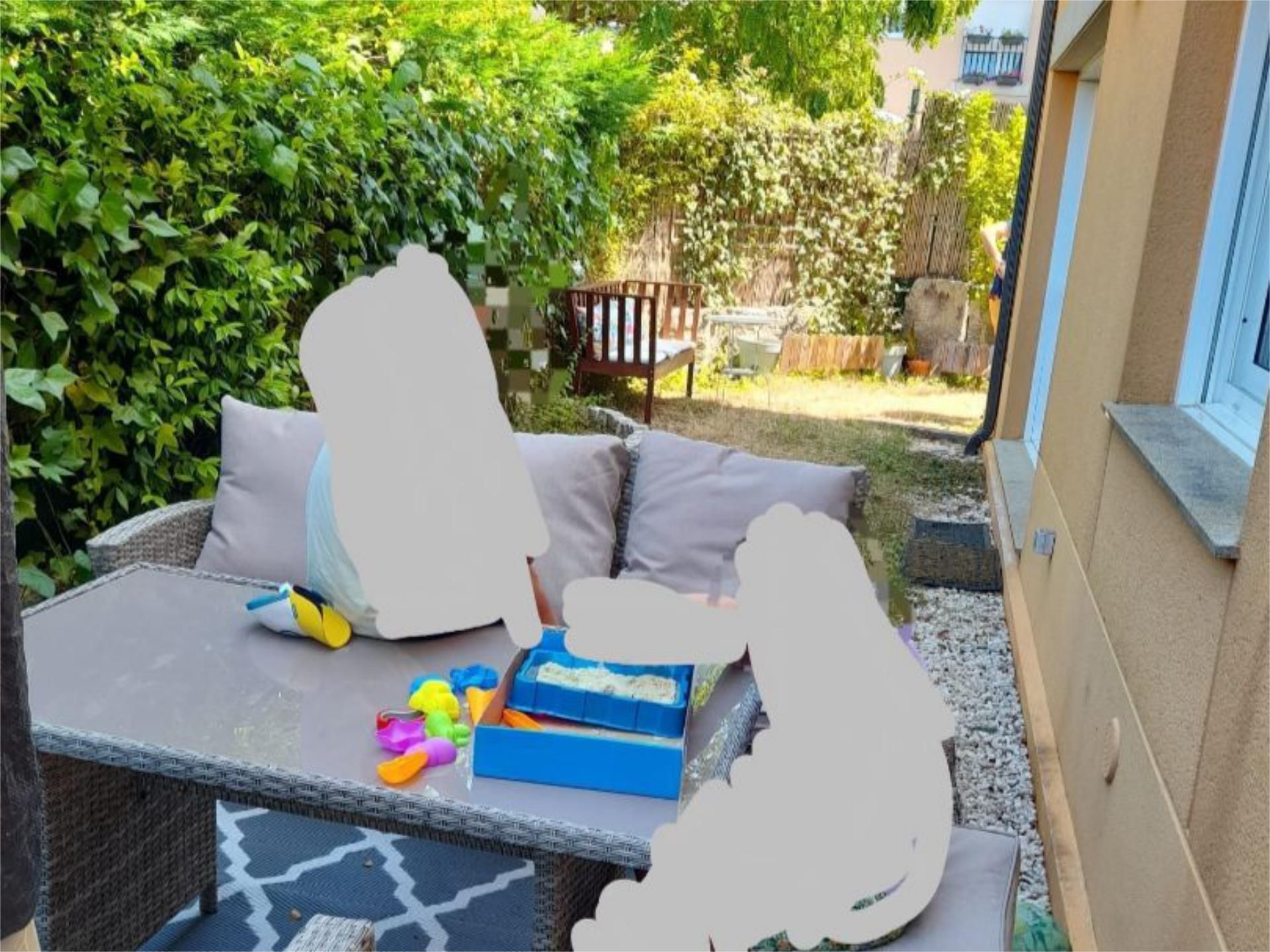 Garden of Flat for sale in Miño