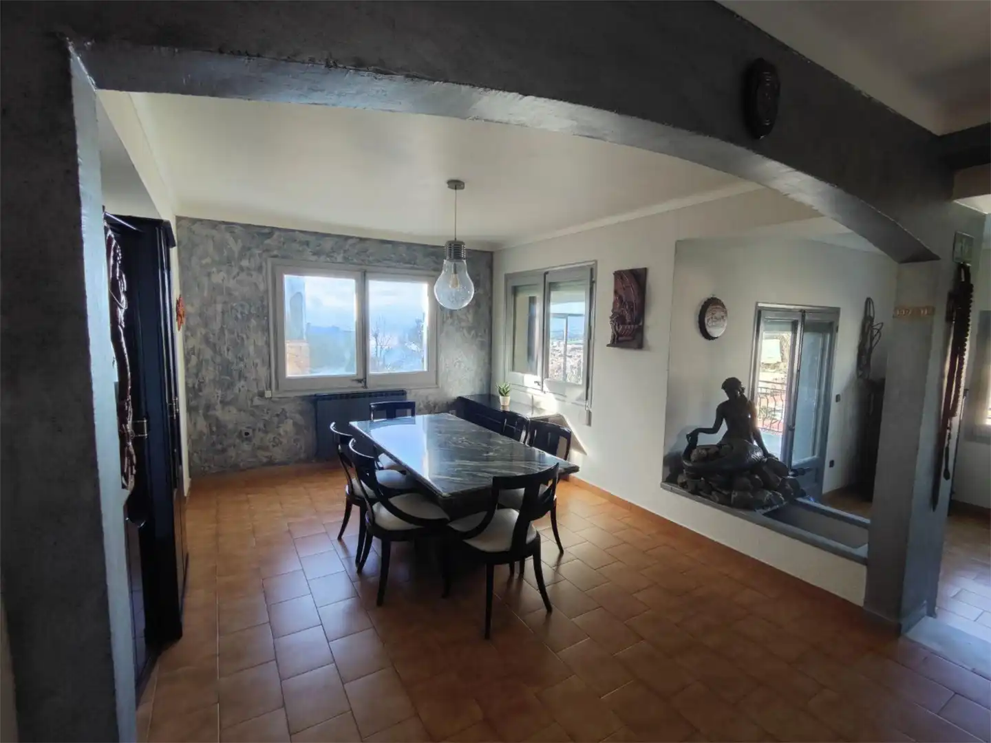 Houses for sale in Carrer Víctor Català, 21, Almadrava - Canyelles - Puig-Rom Dining room of Houses for sale in Roses with Air Conditioner, Terrace and Swimming Pool