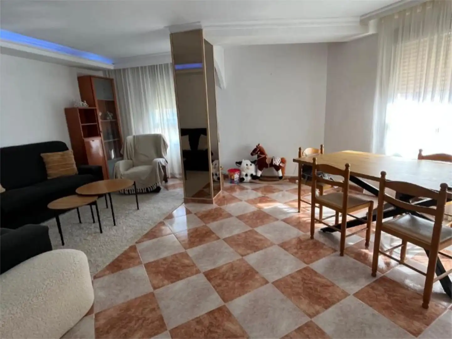 Flat for sale in Ronda Panderola, 1, La Bosca Living room of Flat for sale in Burriana / Borriana with Air Conditioner