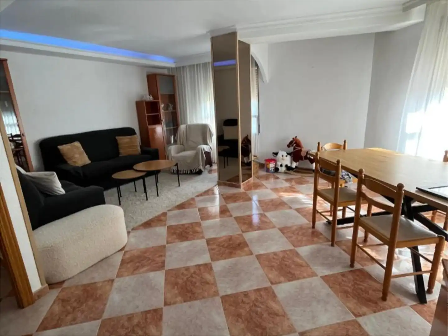 Flat for sale in Ronda Panderola, 1, La Bosca Living room of Flat for sale in Burriana / Borriana with Air Conditioner